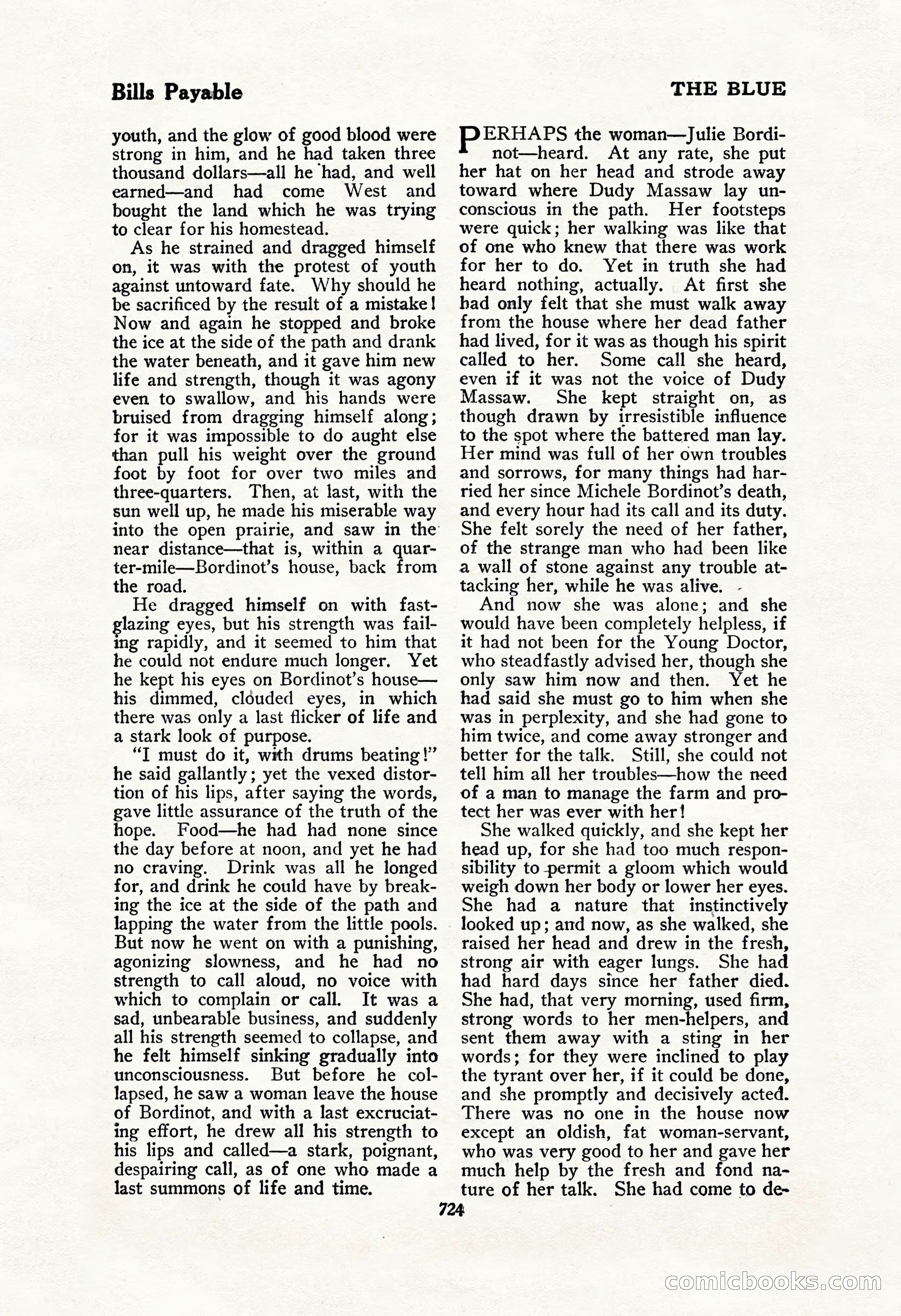 The Blue Book Magazine, February 1917 — page 10 of 264