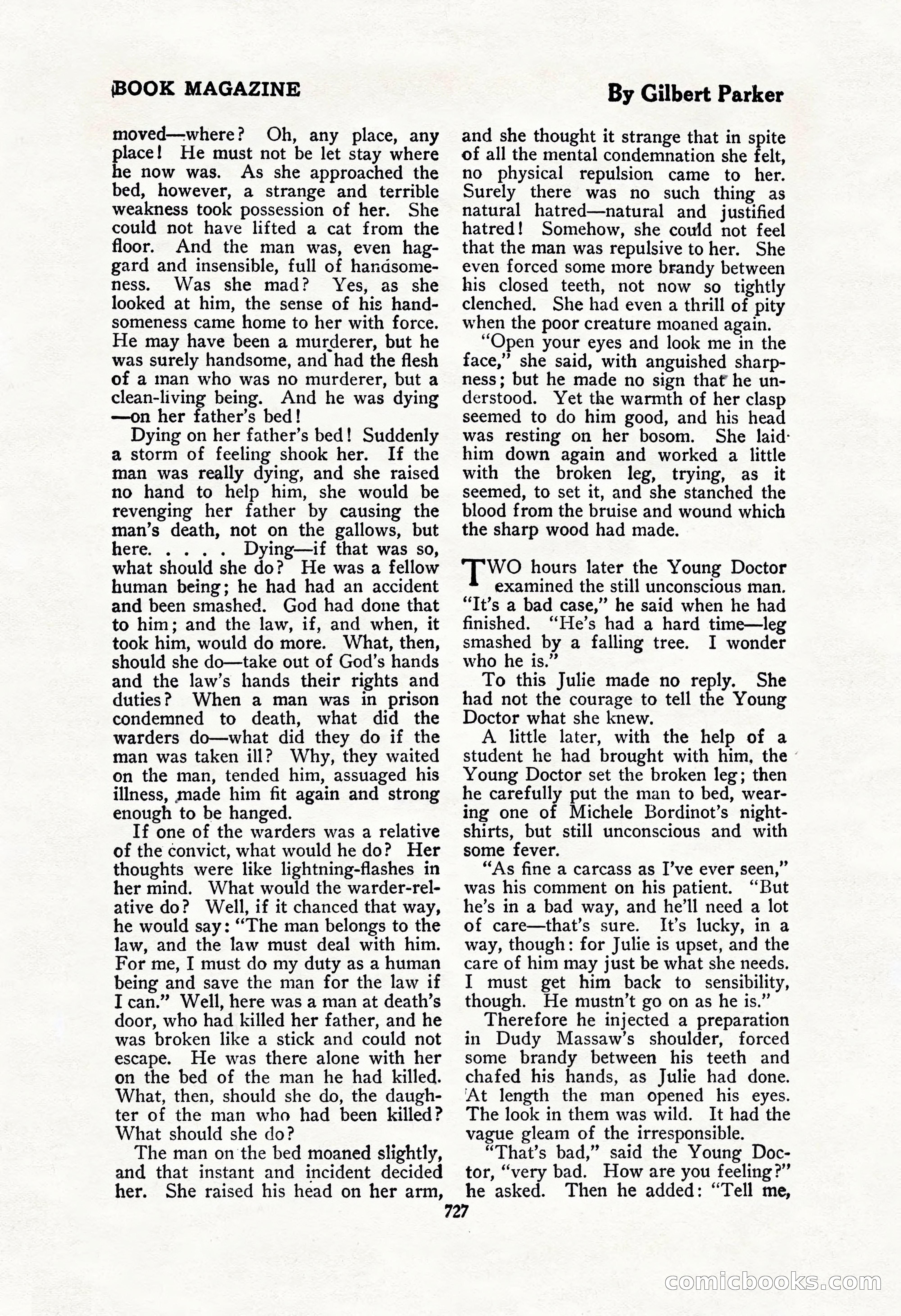 The Blue Book Magazine, February 1917 — page 13 of 264