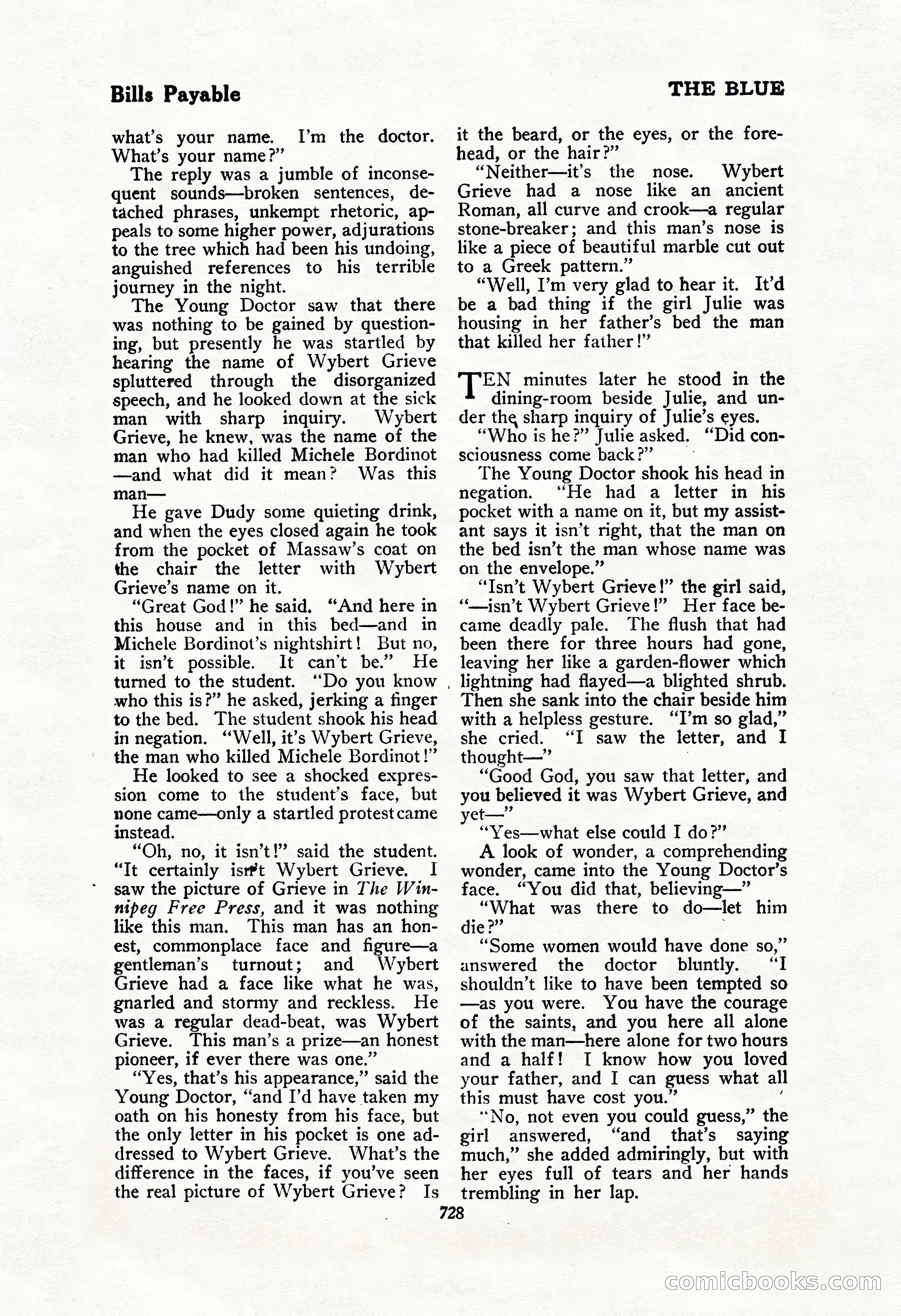 The Blue Book Magazine, February 1917 — page 14 of 264