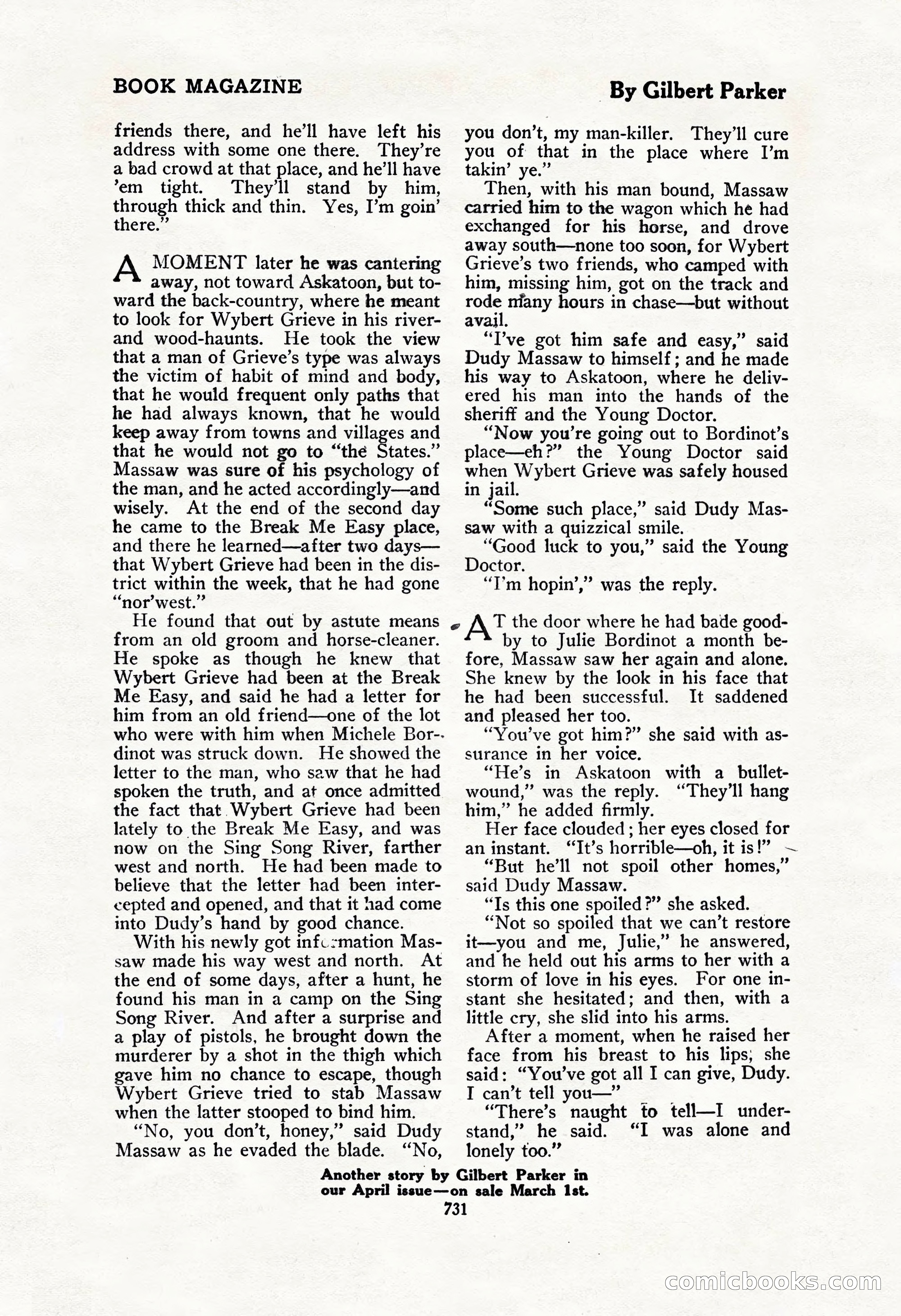 The Blue Book Magazine, February 1917 — page 17 of 264