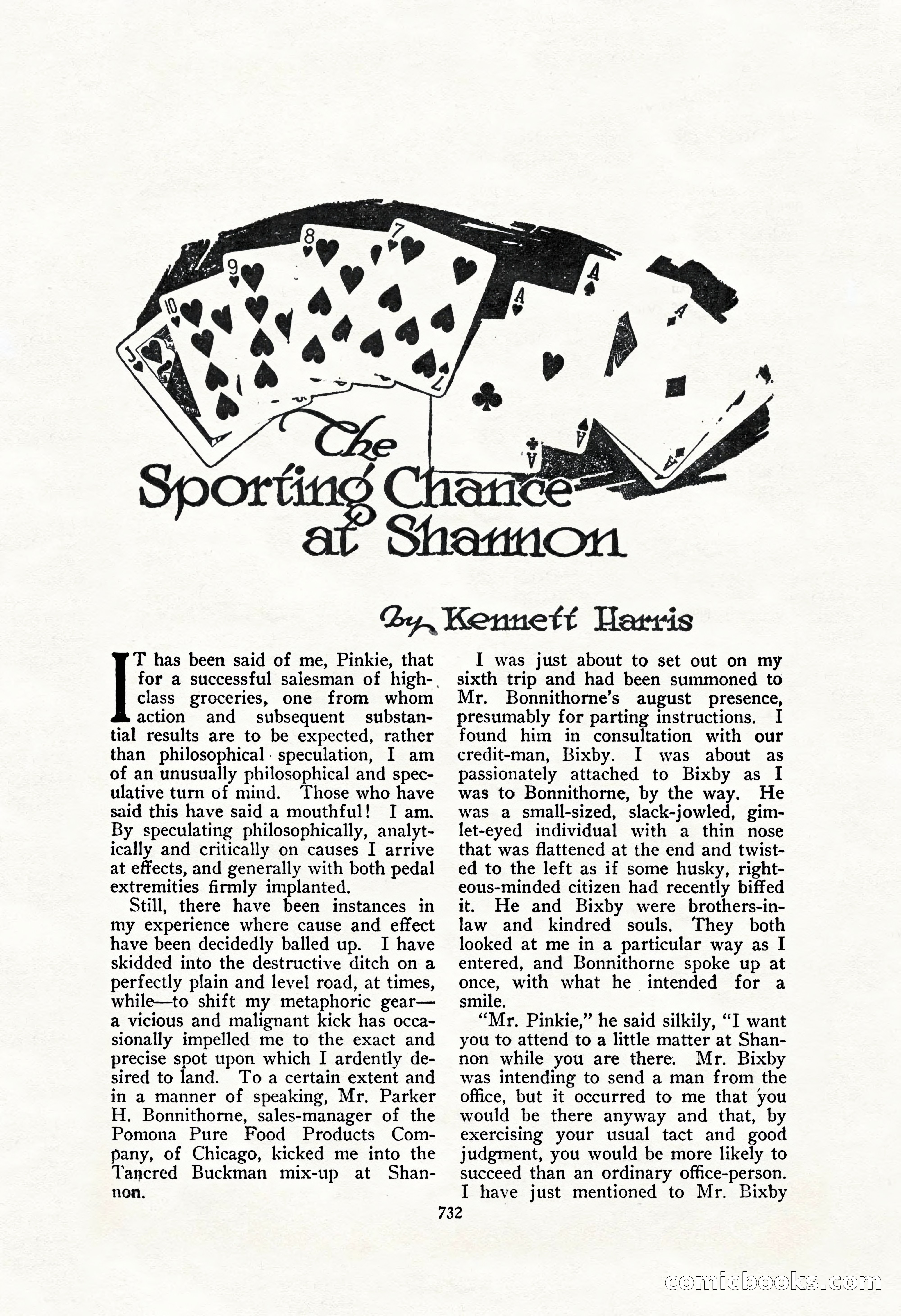 The Blue Book Magazine, February 1917 — page 18 of 264