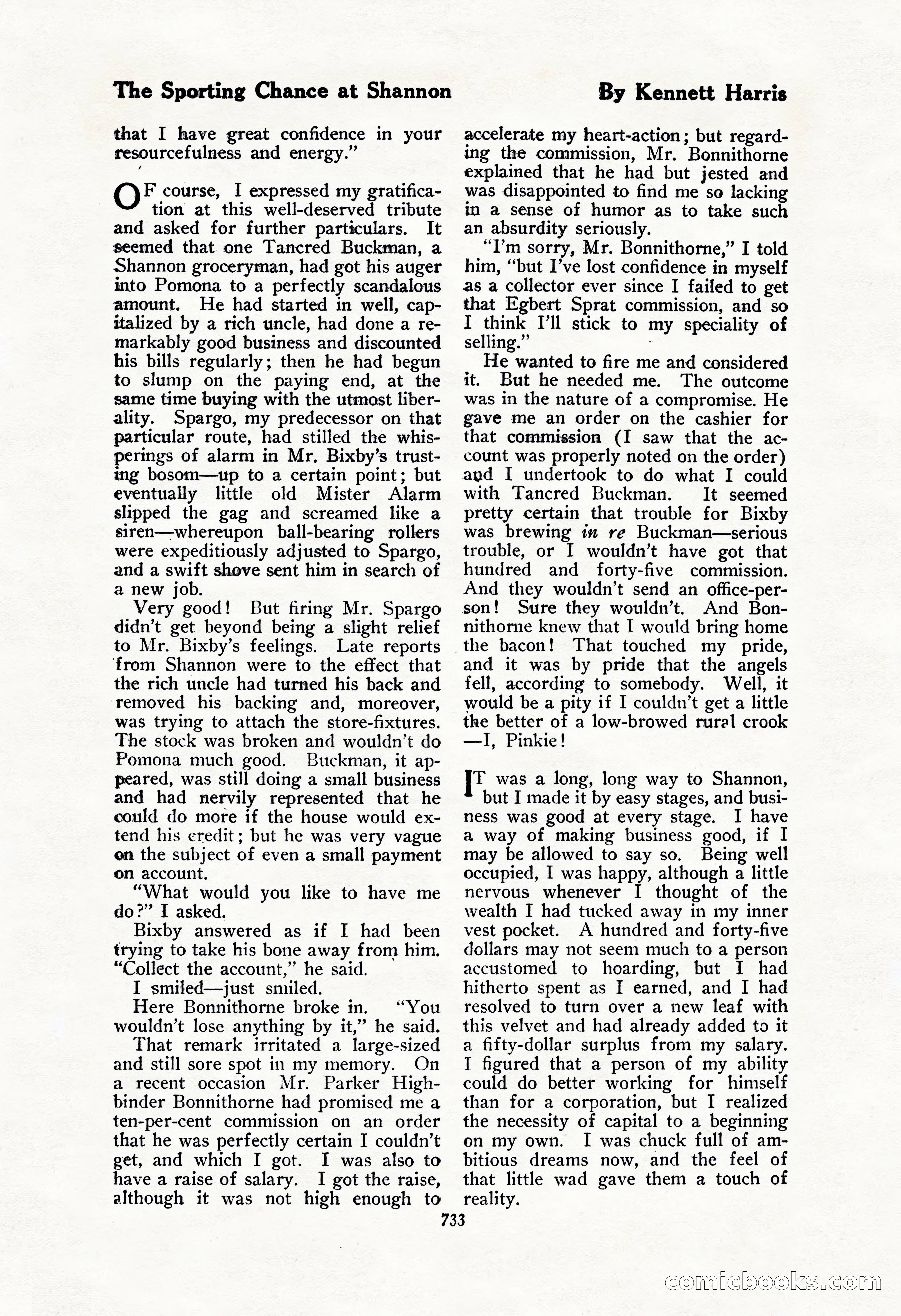 The Blue Book Magazine, February 1917 — page 19 of 264