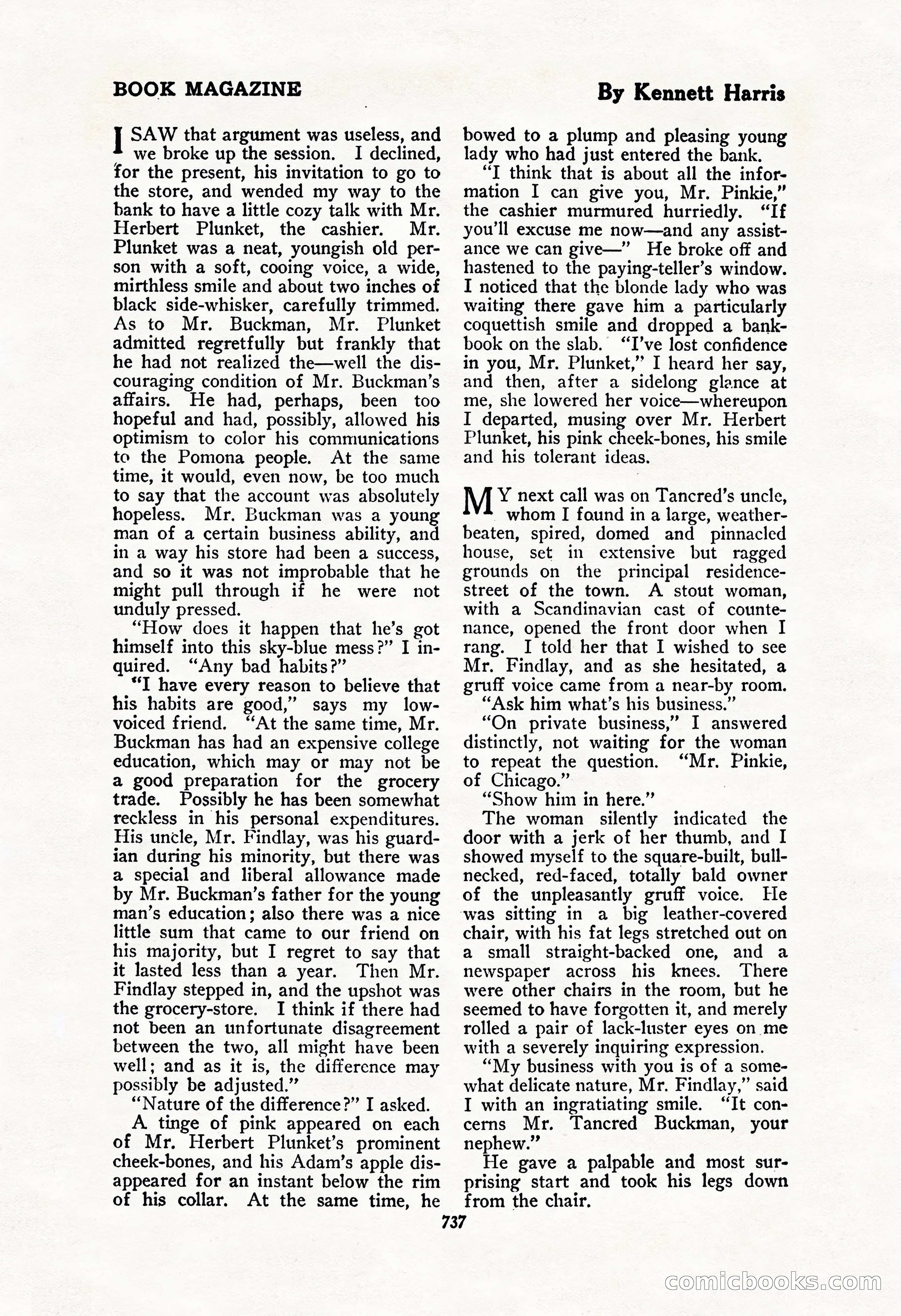 The Blue Book Magazine, February 1917 — page 23 of 264