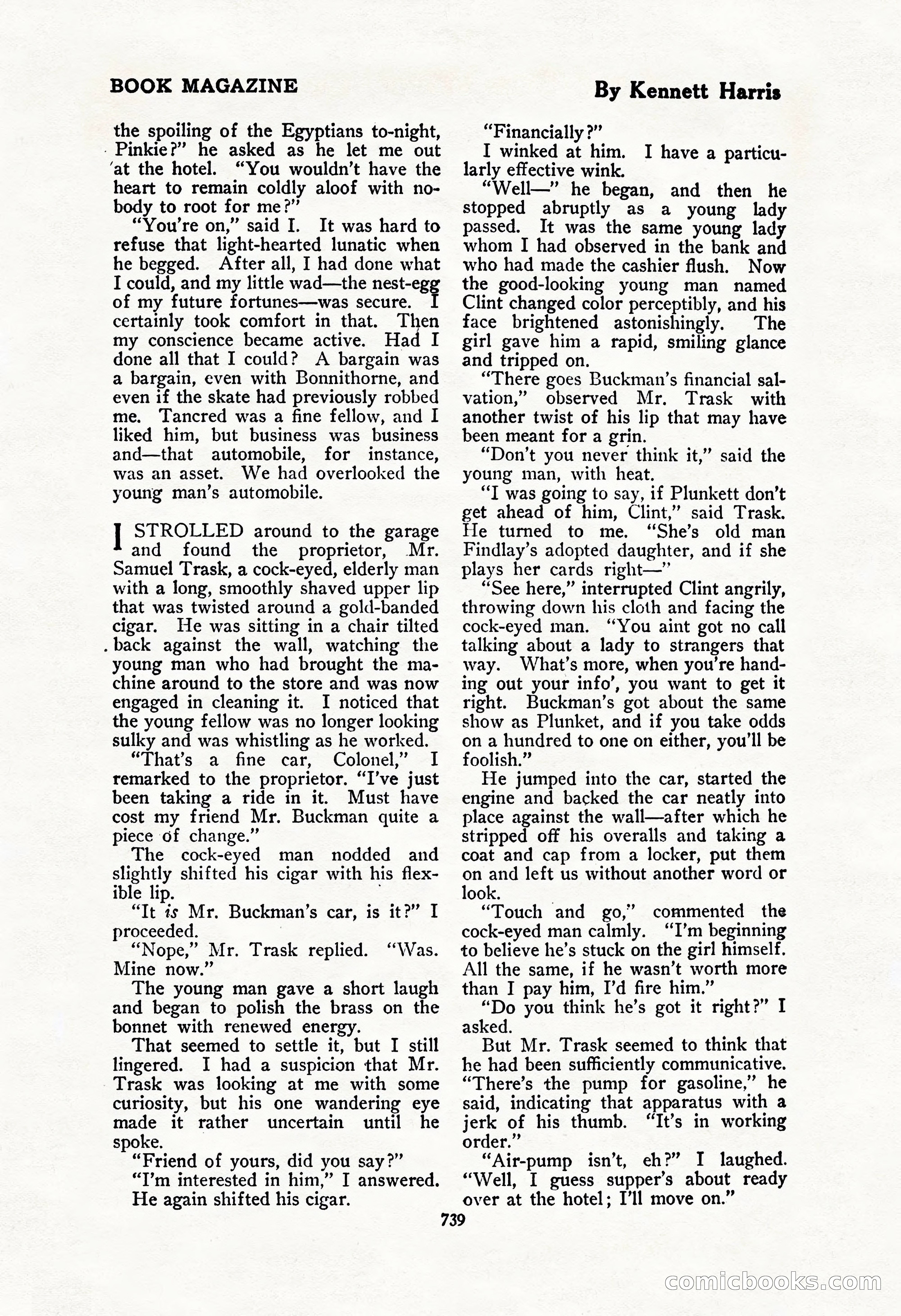 The Blue Book Magazine, February 1917 — page 25 of 264