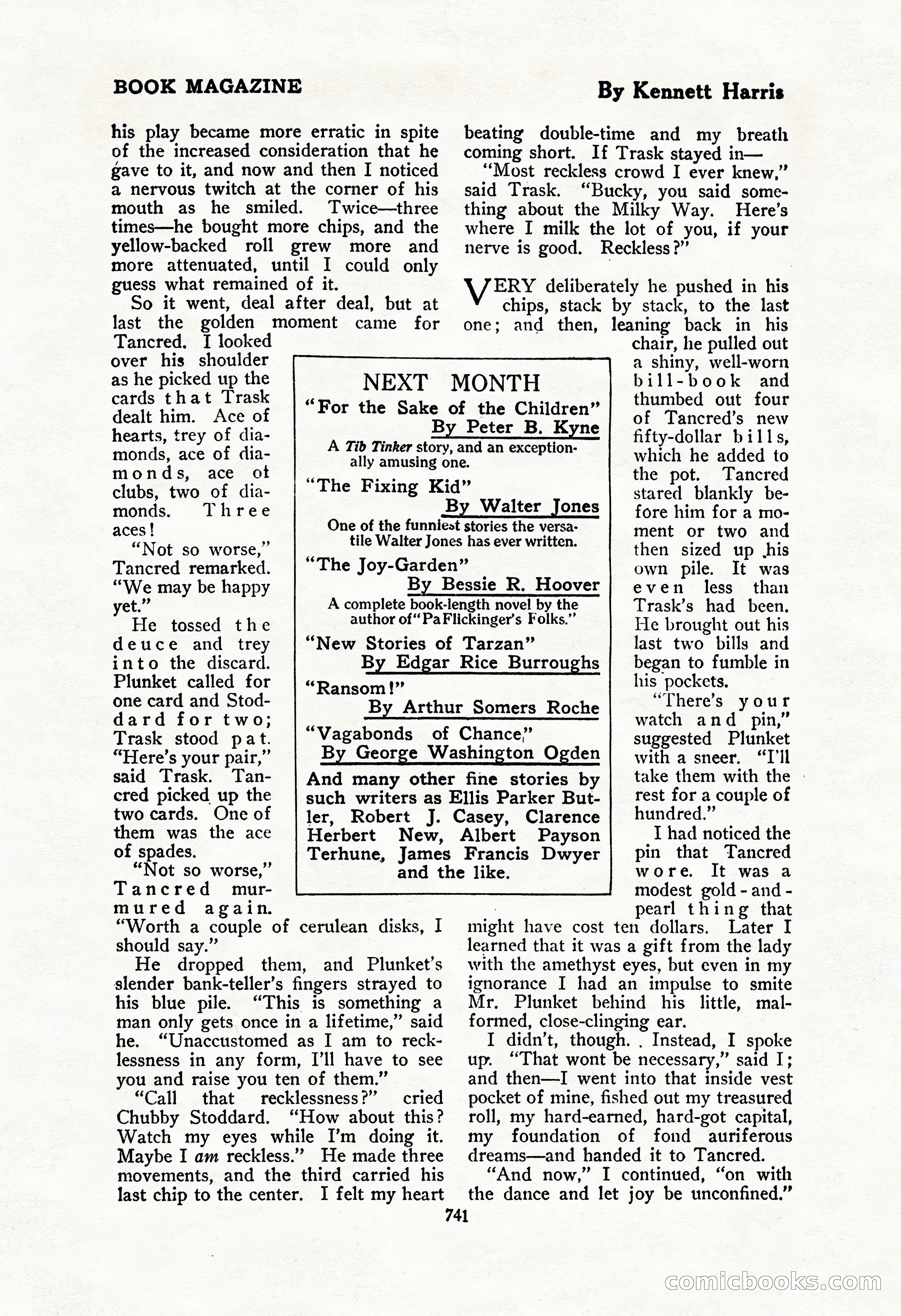 The Blue Book Magazine, February 1917 — page 27 of 264