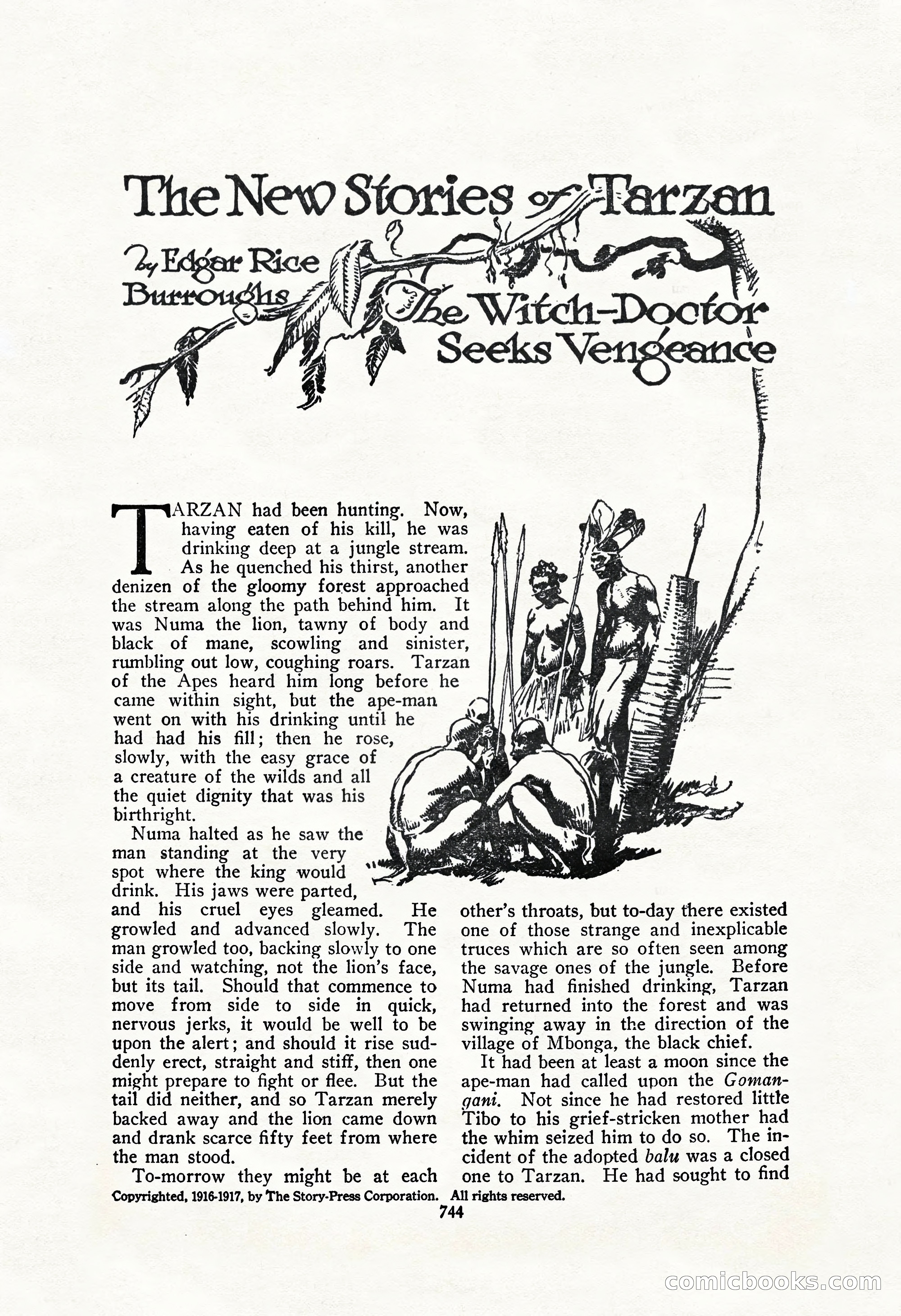 The Blue Book Magazine, February 1917 — page 30 of 264
