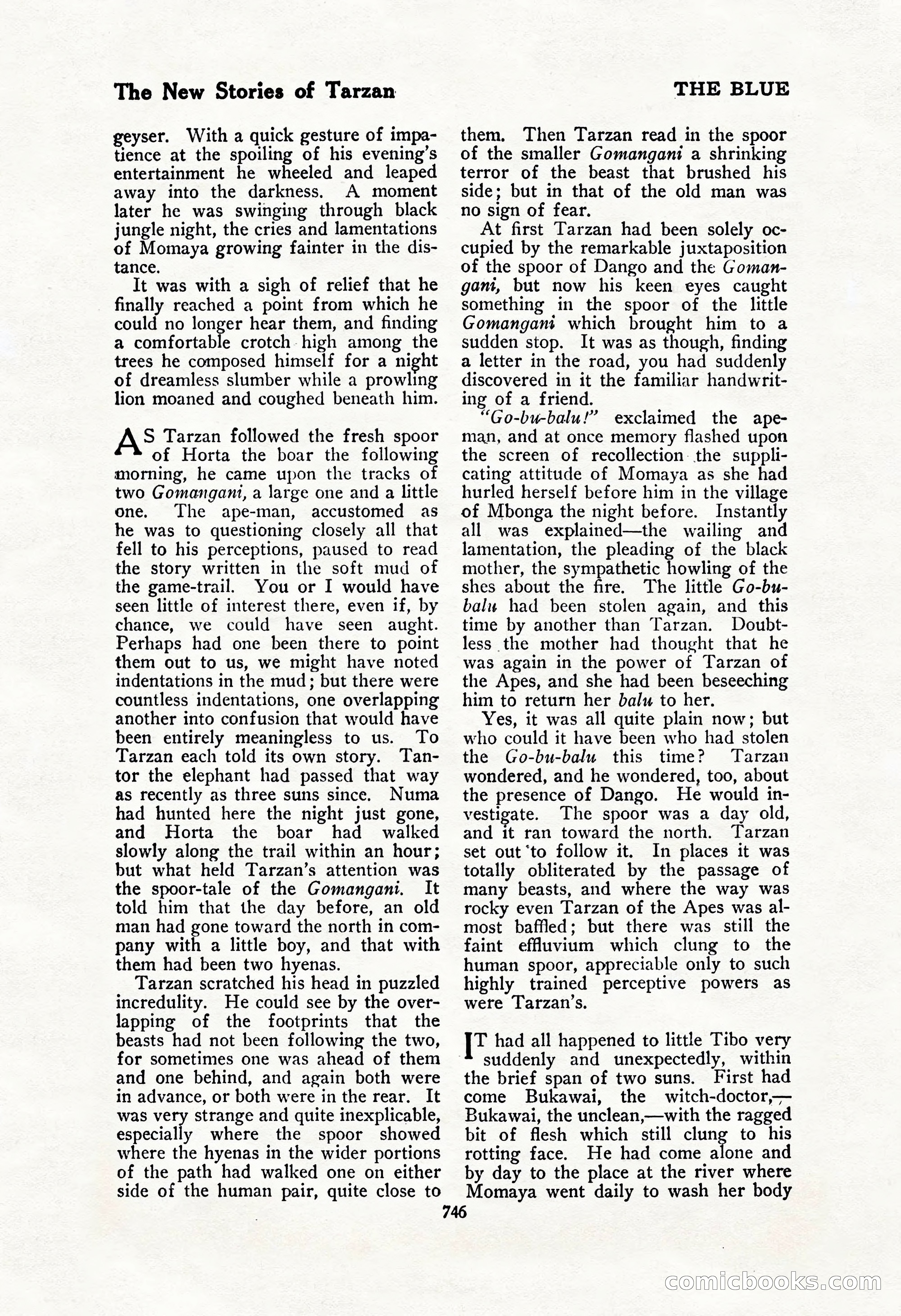 The Blue Book Magazine, February 1917 — page 32 of 264