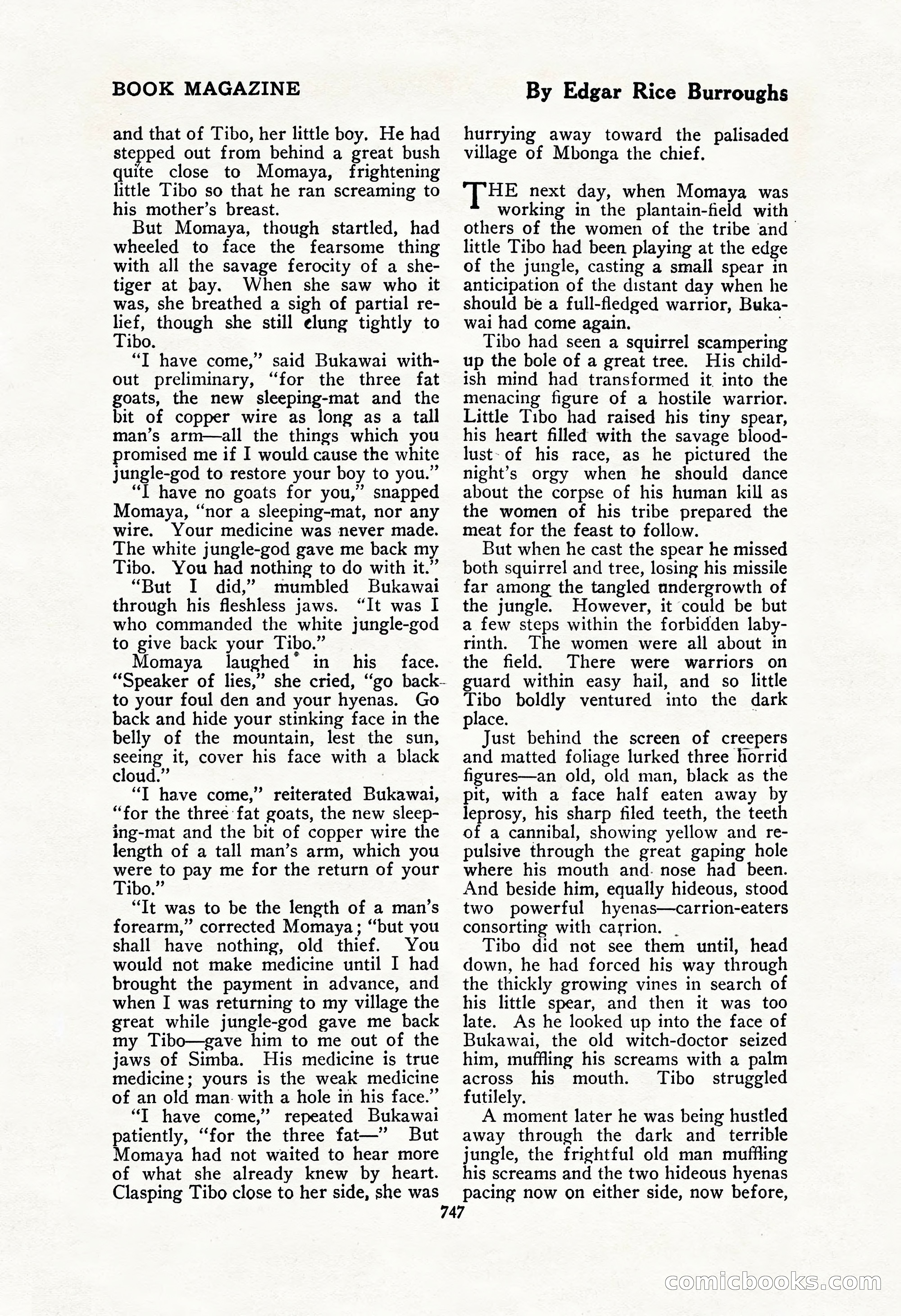 The Blue Book Magazine, February 1917 — page 33 of 264