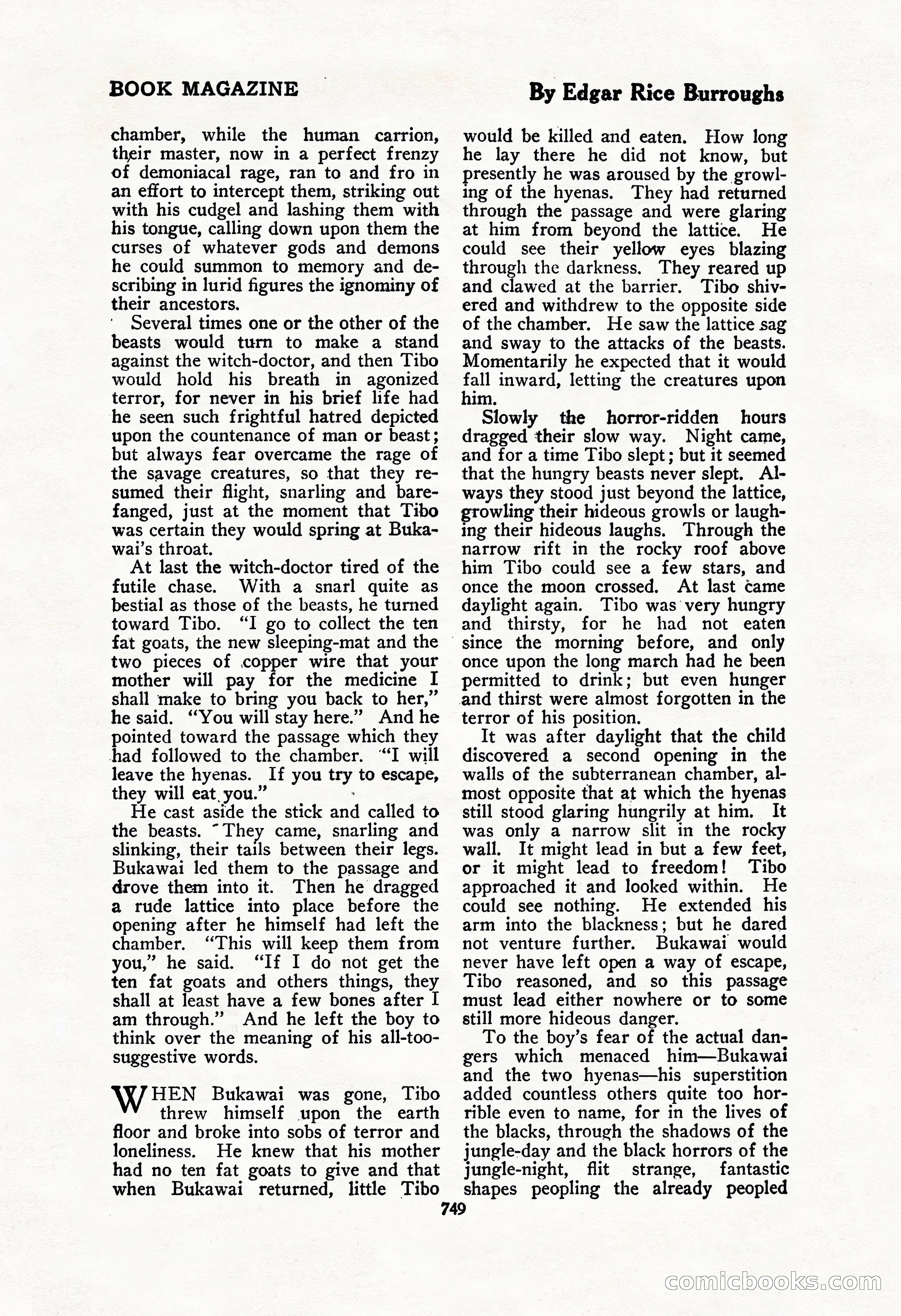 The Blue Book Magazine, February 1917 — page 35 of 264