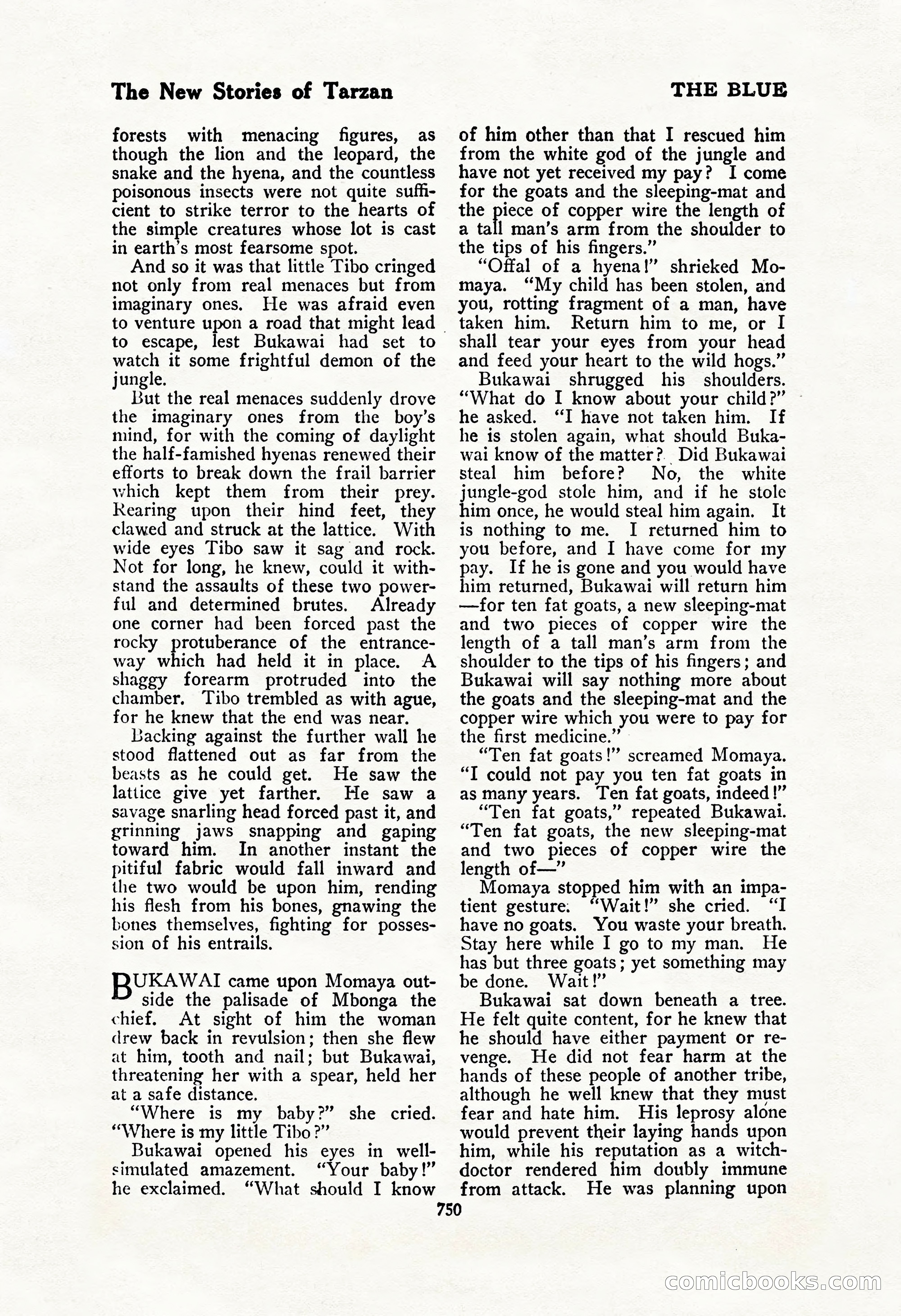 The Blue Book Magazine, February 1917 — page 36 of 264