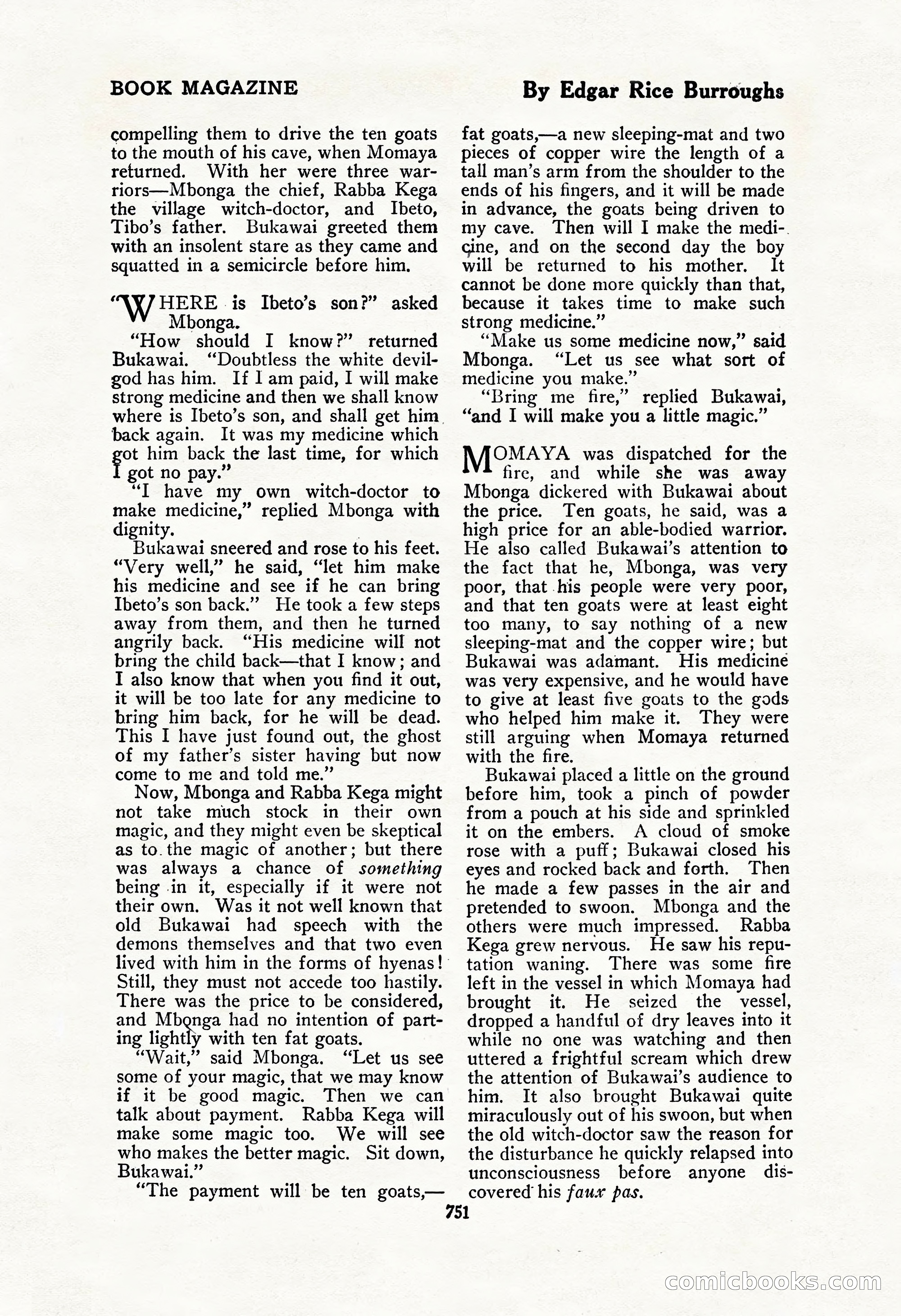 The Blue Book Magazine, February 1917 — page 37 of 264