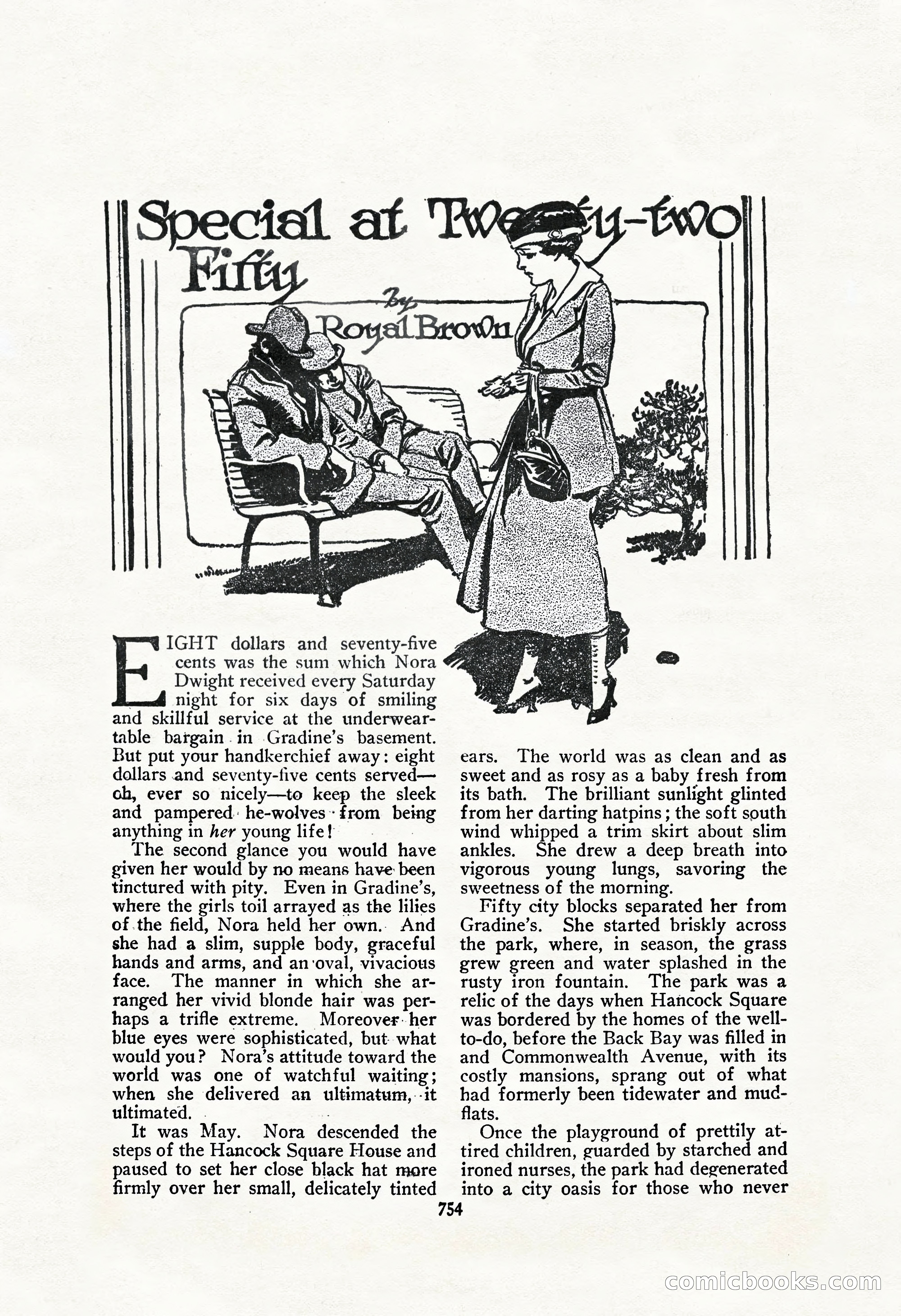 The Blue Book Magazine, February 1917 — page 40 of 264