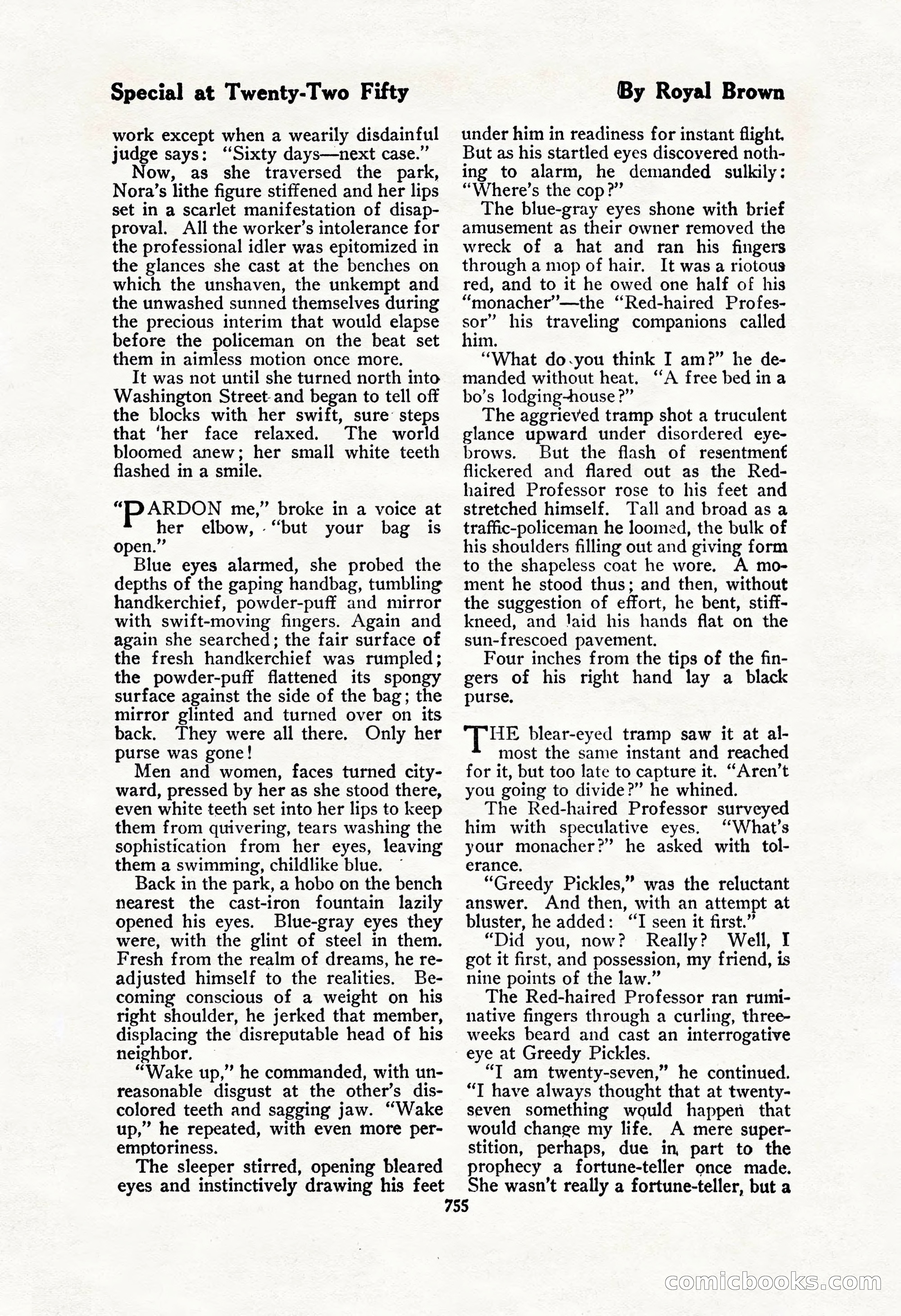 The Blue Book Magazine, February 1917 — page 41 of 264