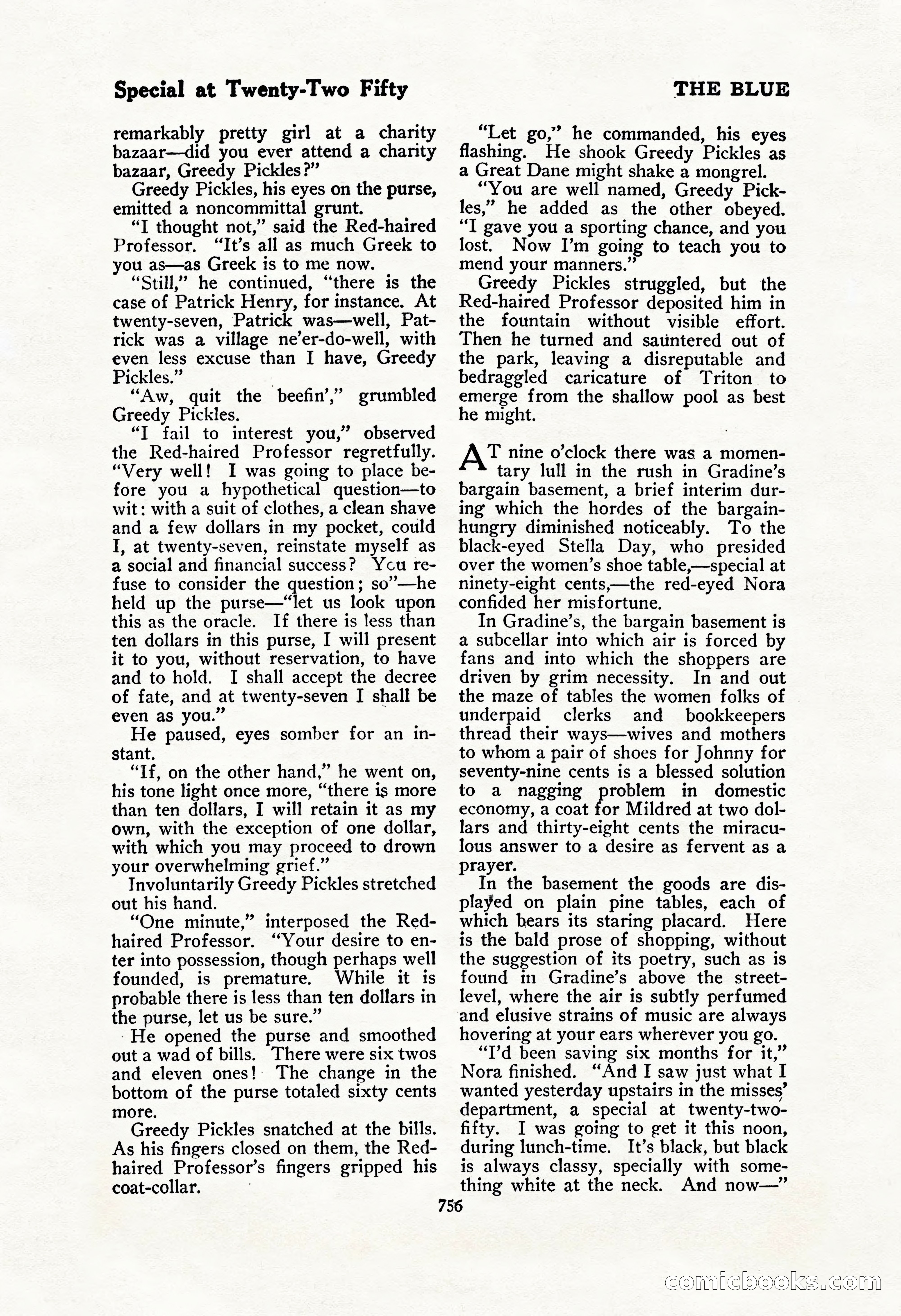 The Blue Book Magazine, February 1917 — page 42 of 264