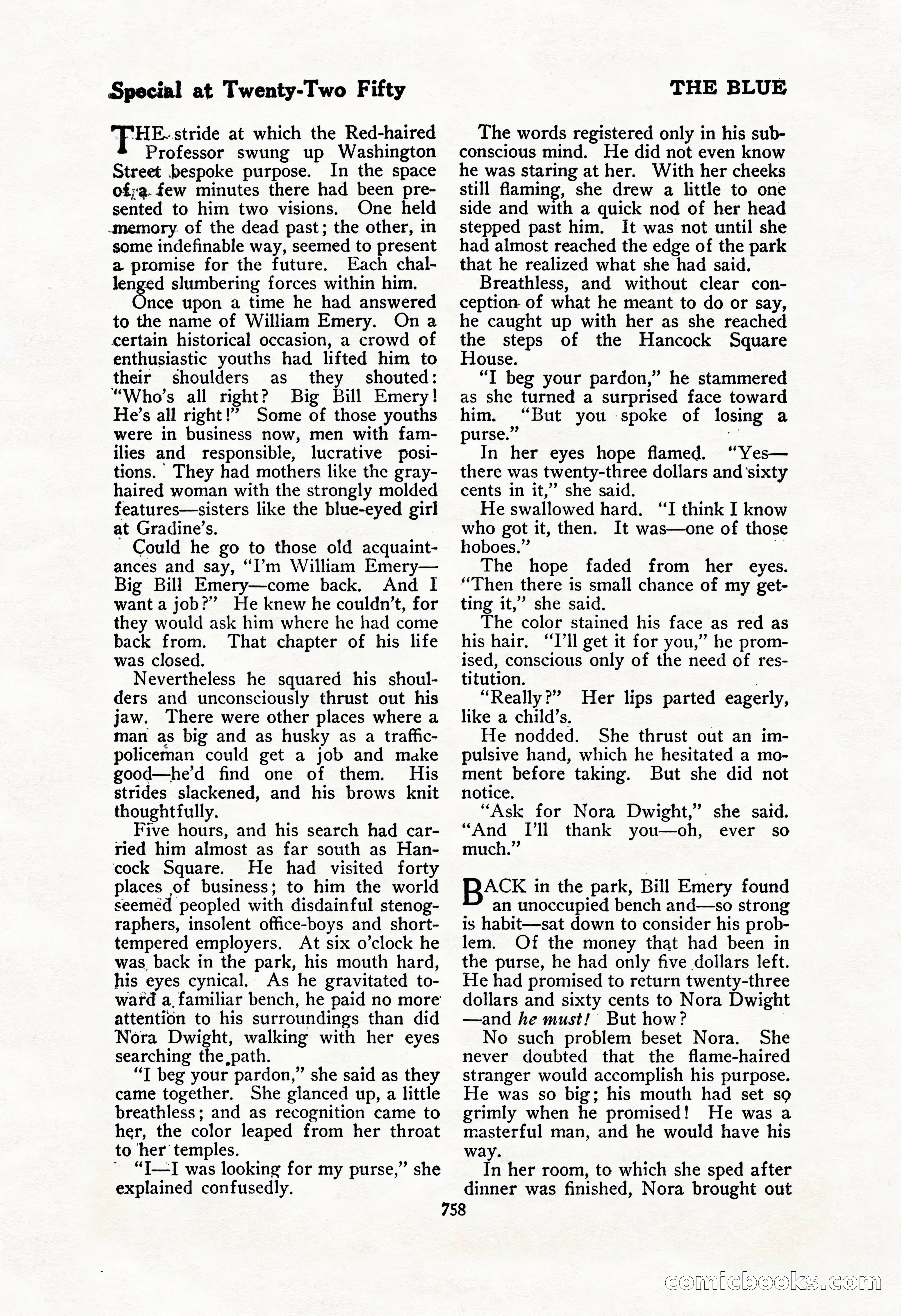 The Blue Book Magazine, February 1917 — page 44 of 264