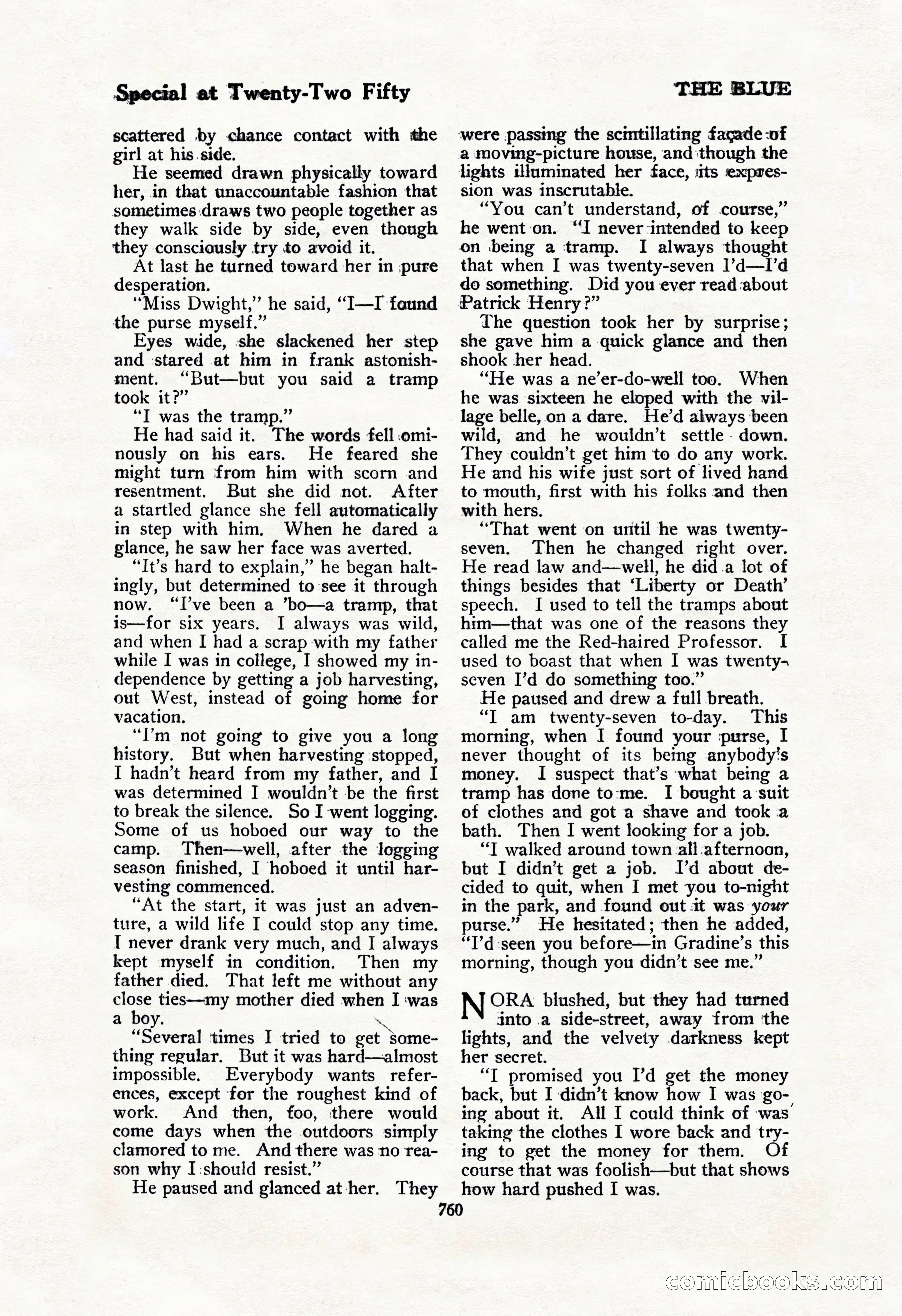 The Blue Book Magazine, February 1917 — page 46 of 264