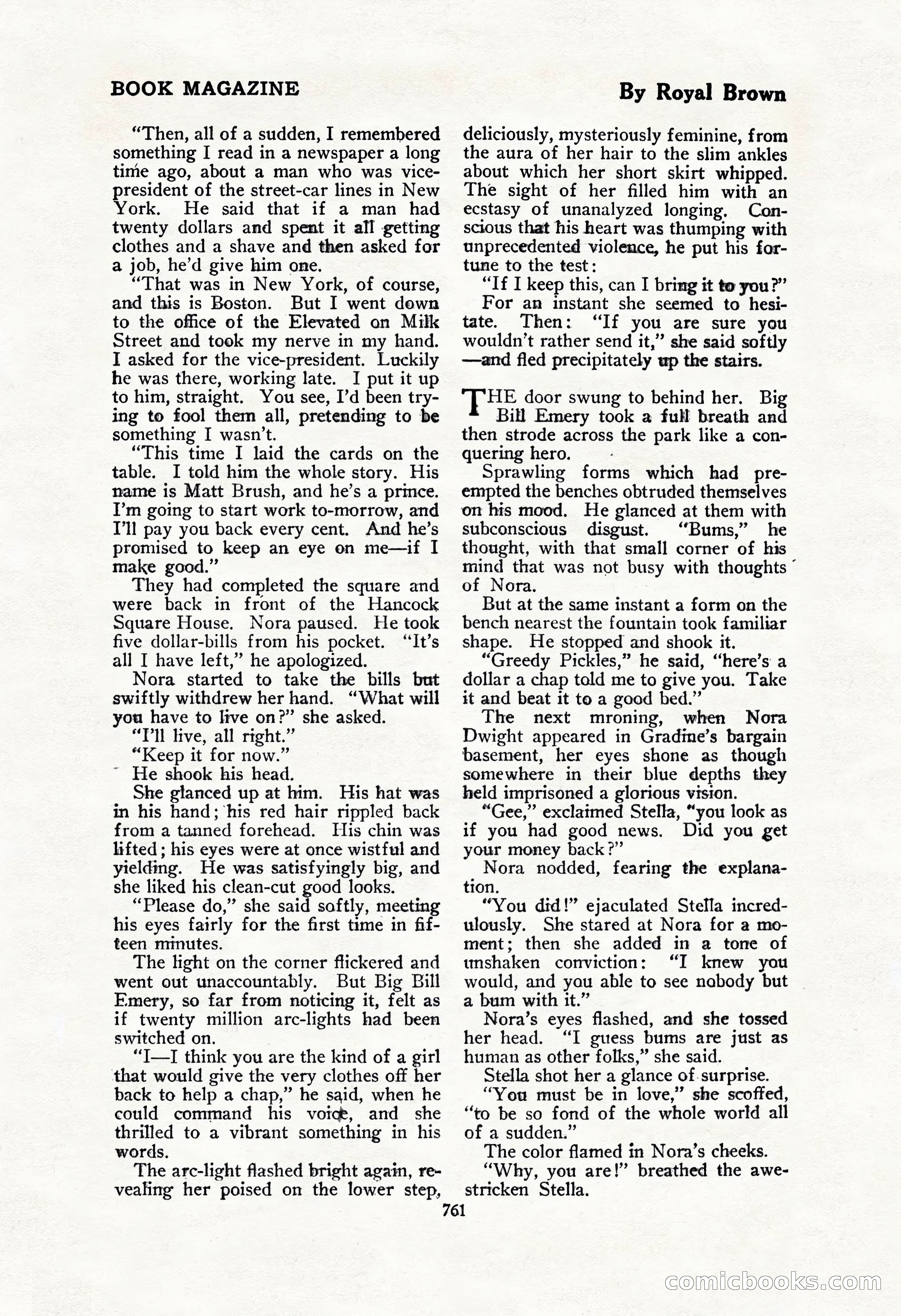 The Blue Book Magazine, February 1917 — page 47 of 264