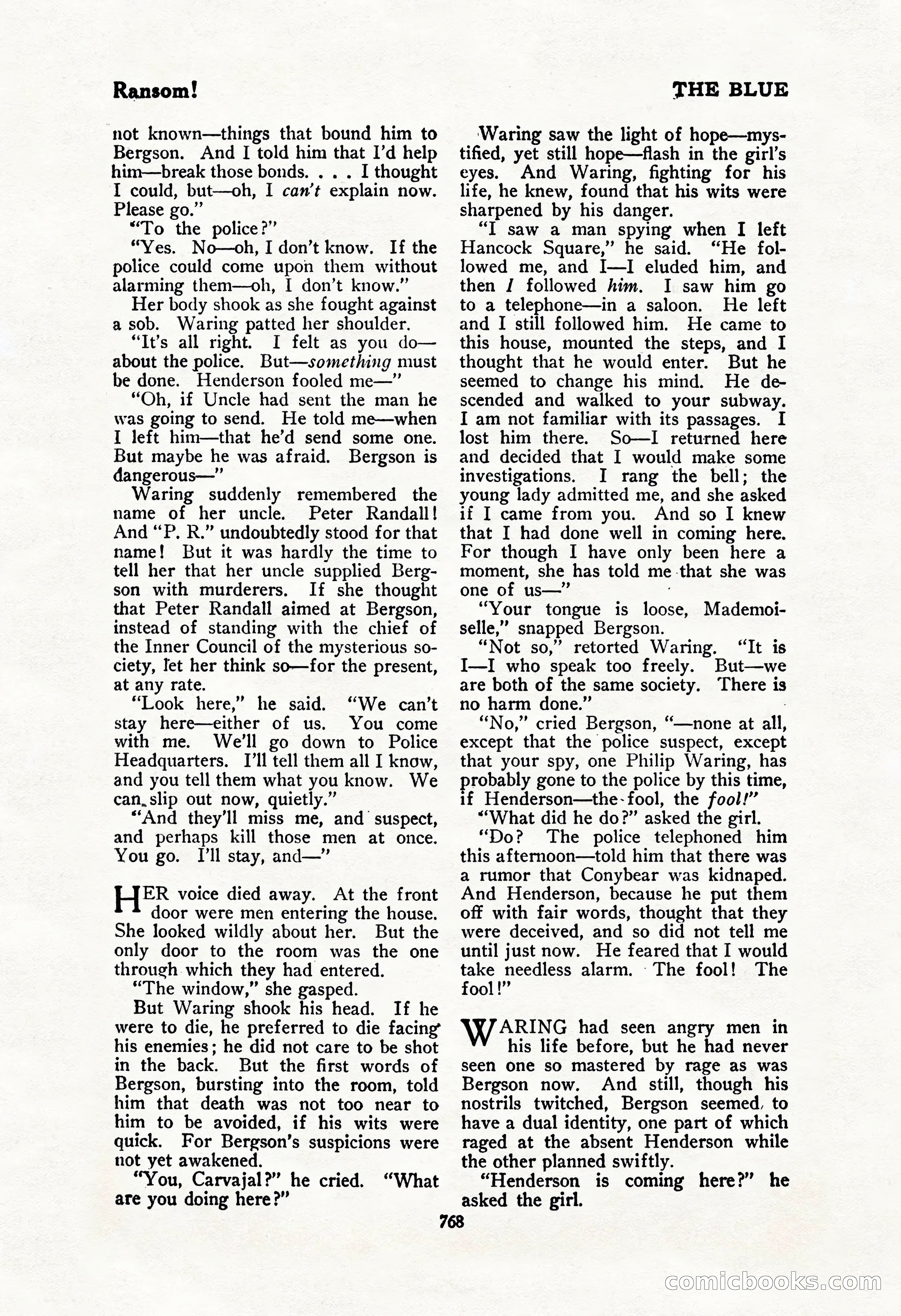 The Blue Book Magazine, February 1917 — page 54 of 264
