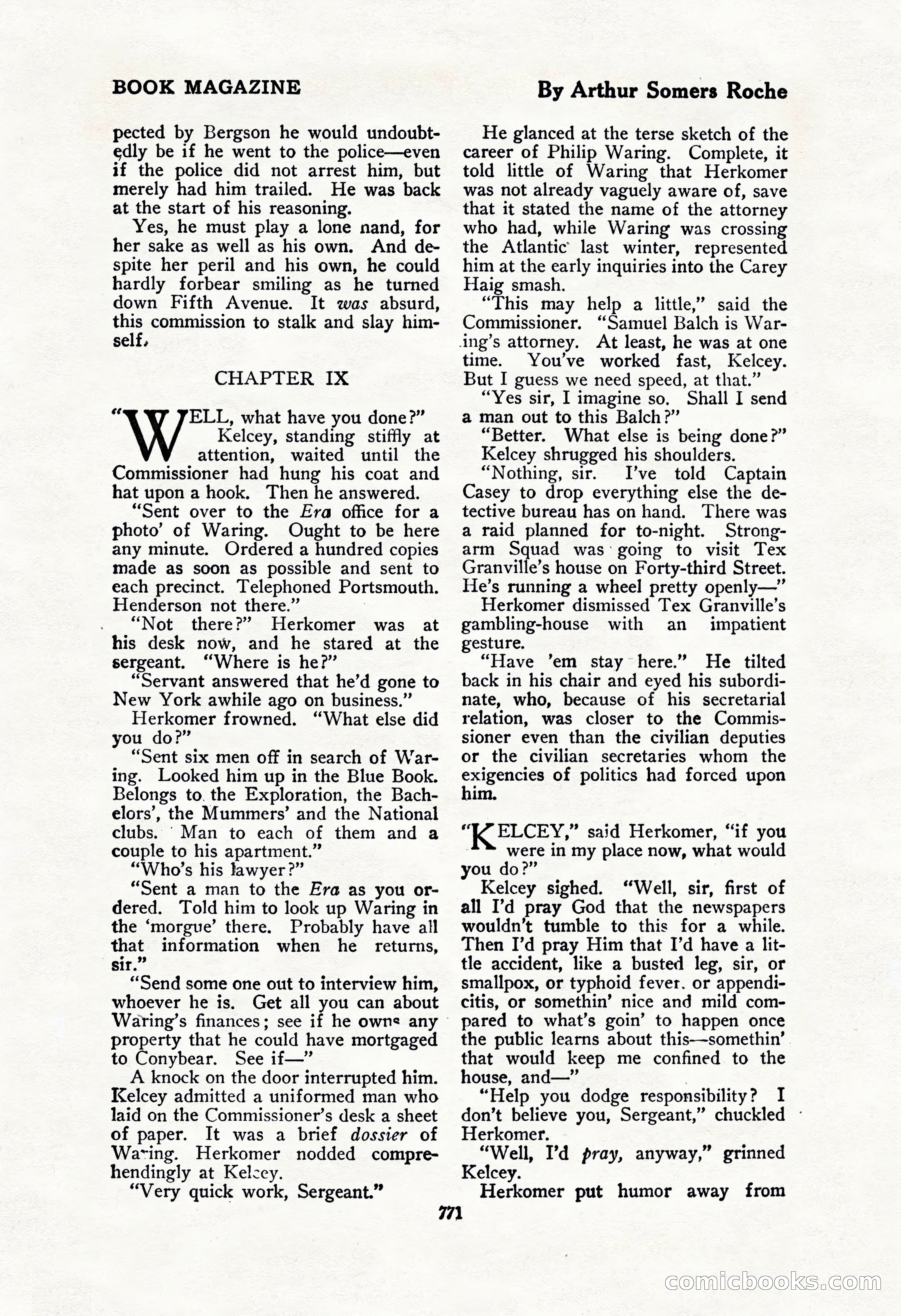 The Blue Book Magazine, February 1917 — page 57 of 264