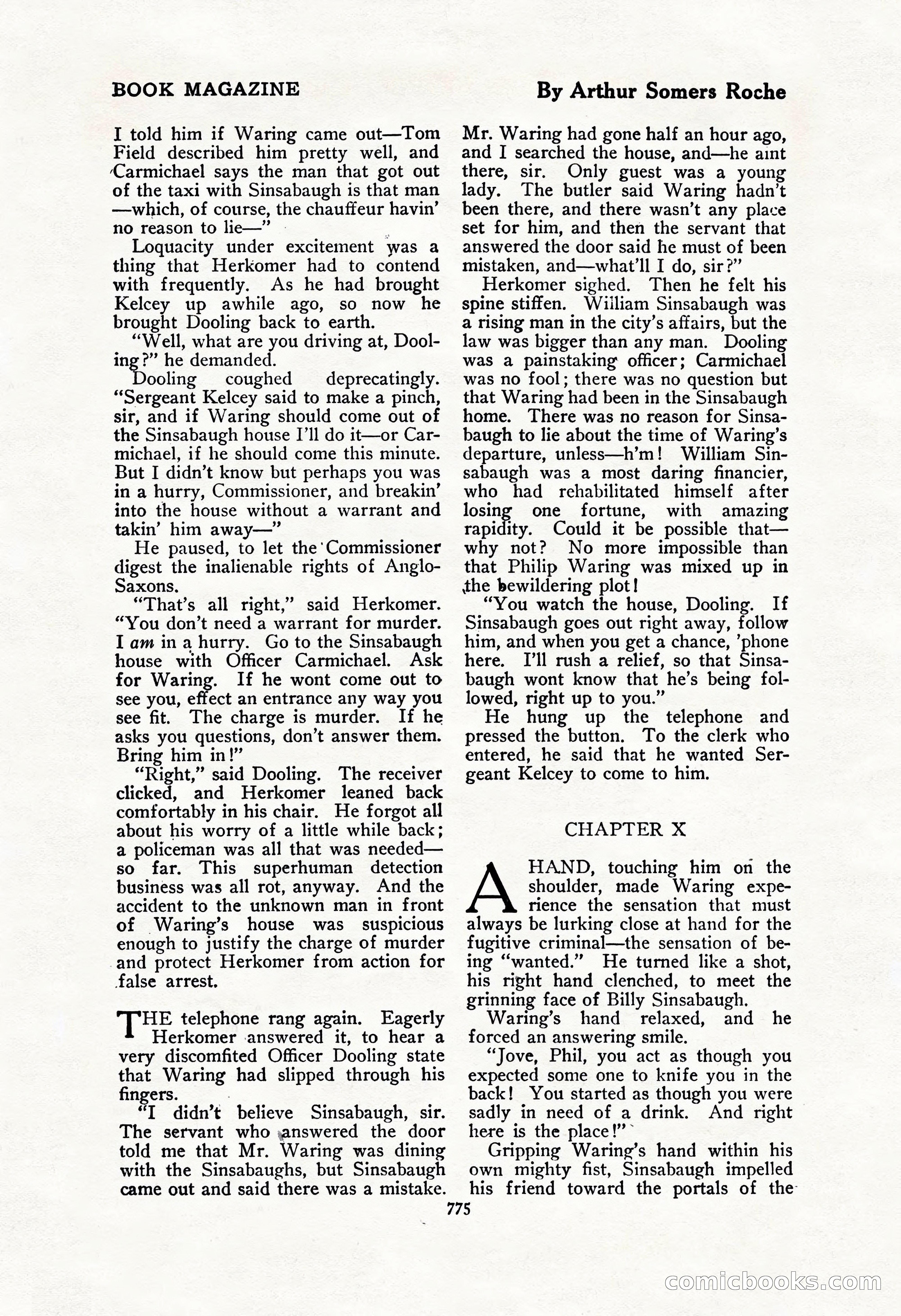 The Blue Book Magazine, February 1917 — page 61 of 264