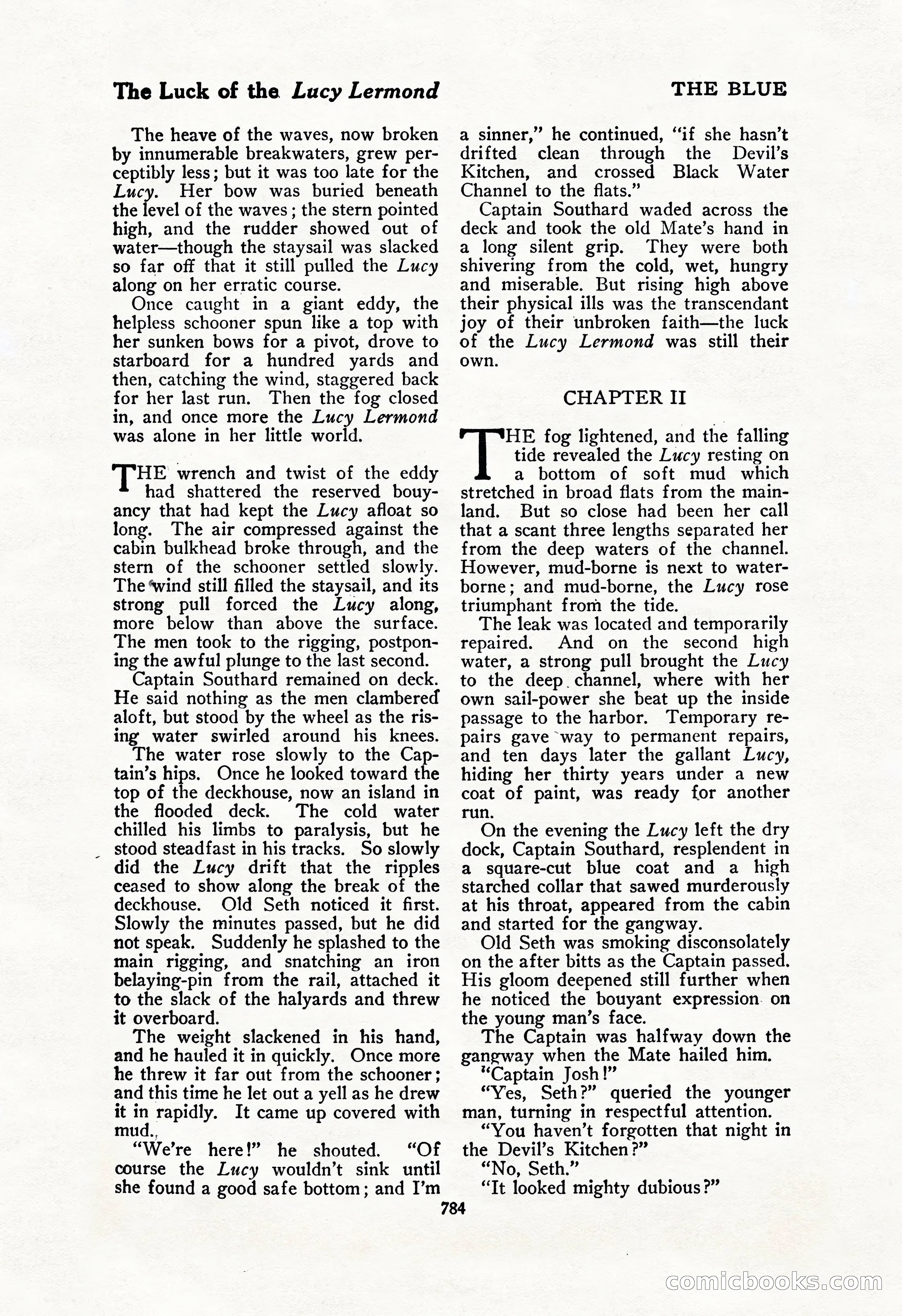 The Blue Book Magazine, February 1917 — page 70 of 264