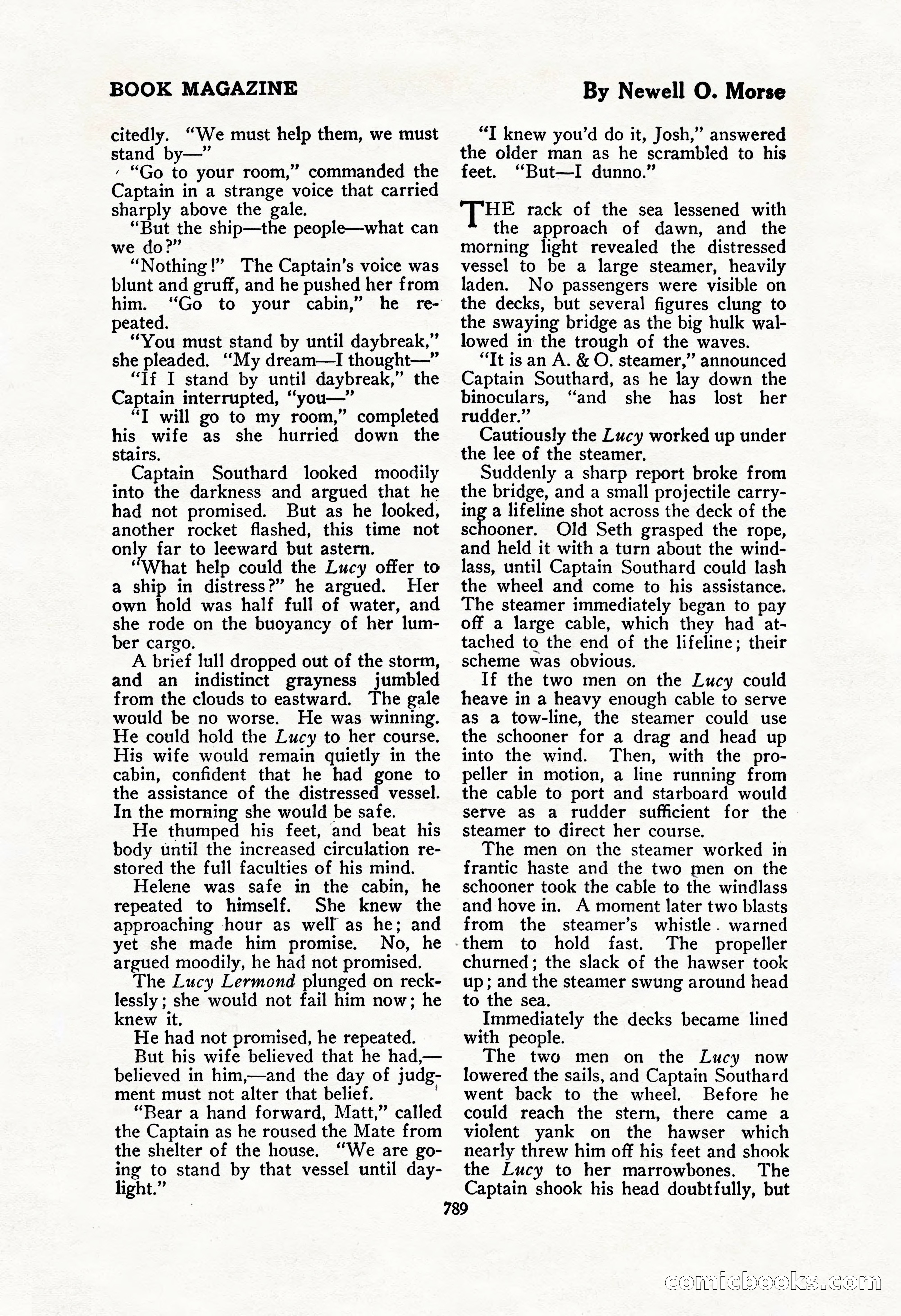 The Blue Book Magazine, February 1917 — page 75 of 264