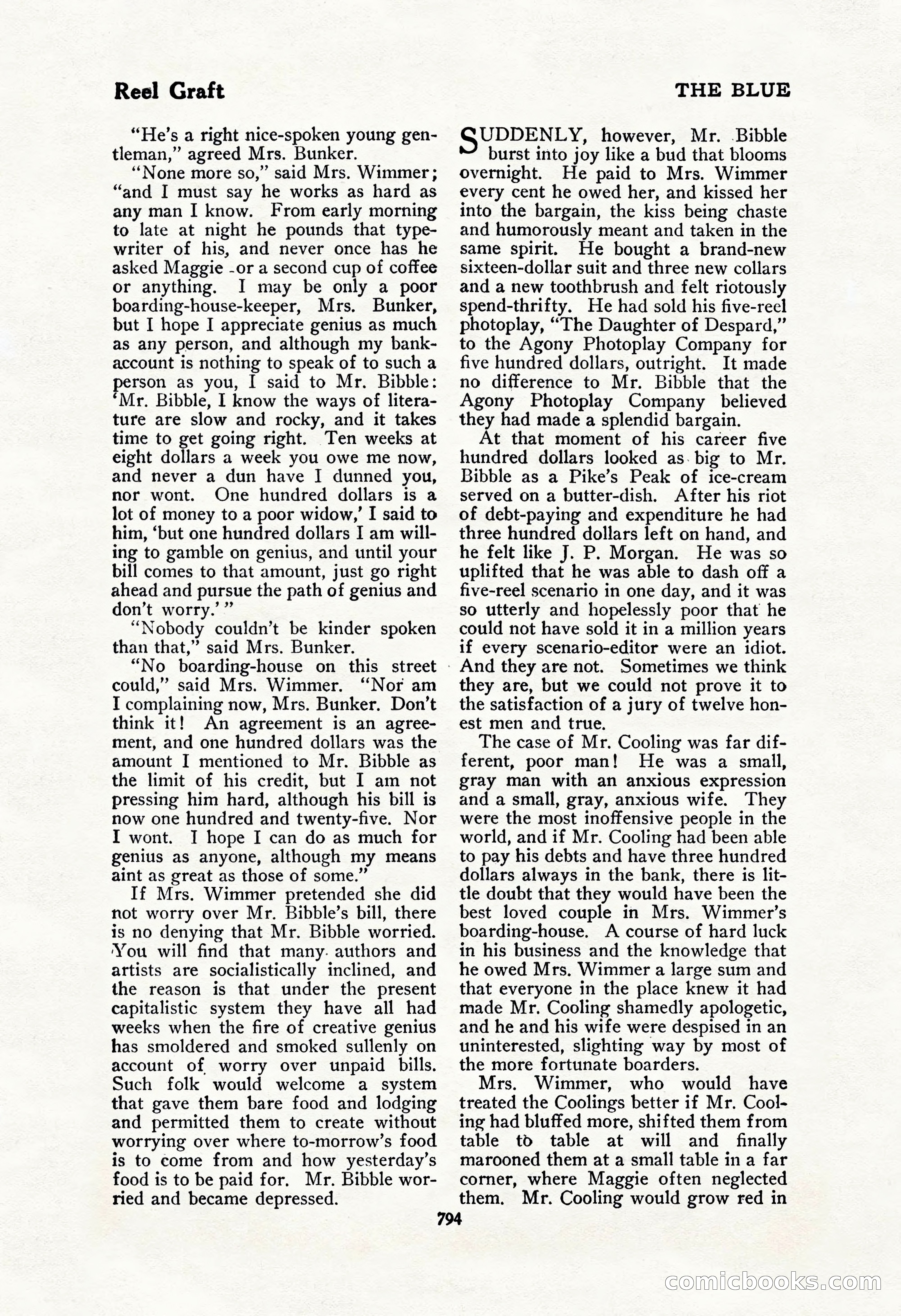 The Blue Book Magazine, February 1917 — page 80 of 264