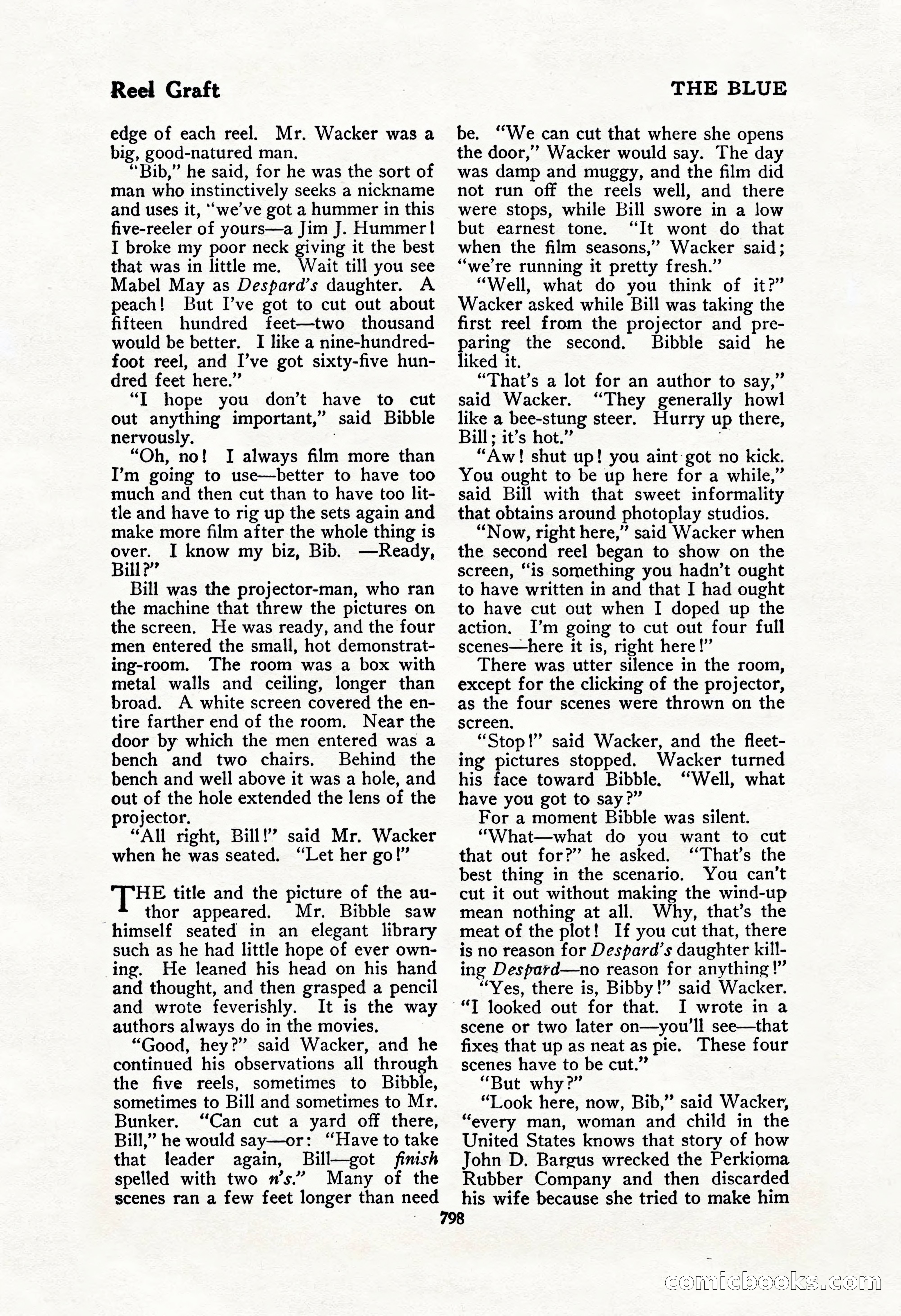 The Blue Book Magazine, February 1917 — page 84 of 264