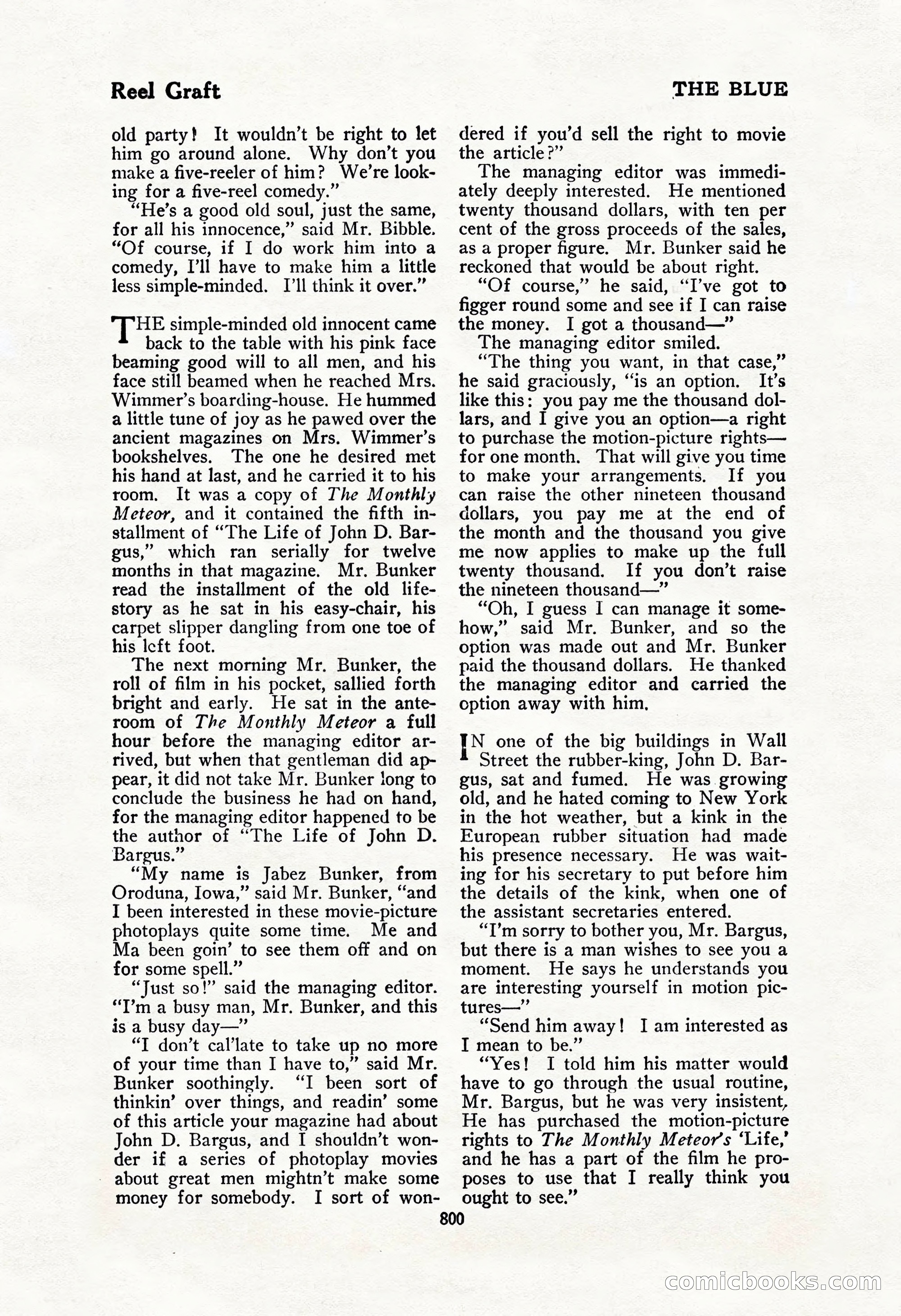 The Blue Book Magazine, February 1917 — page 86 of 264
