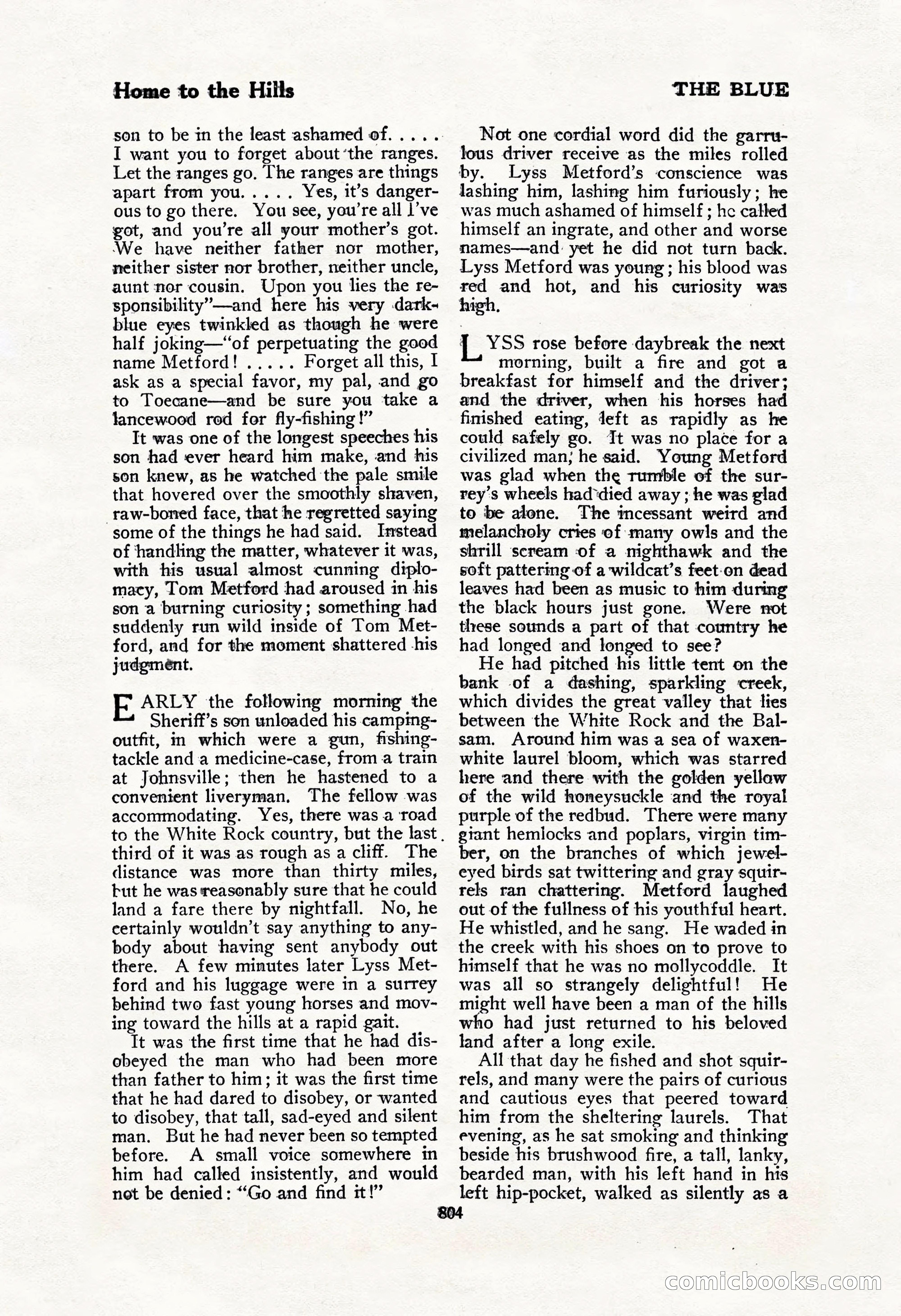 The Blue Book Magazine, February 1917 — page 90 of 264