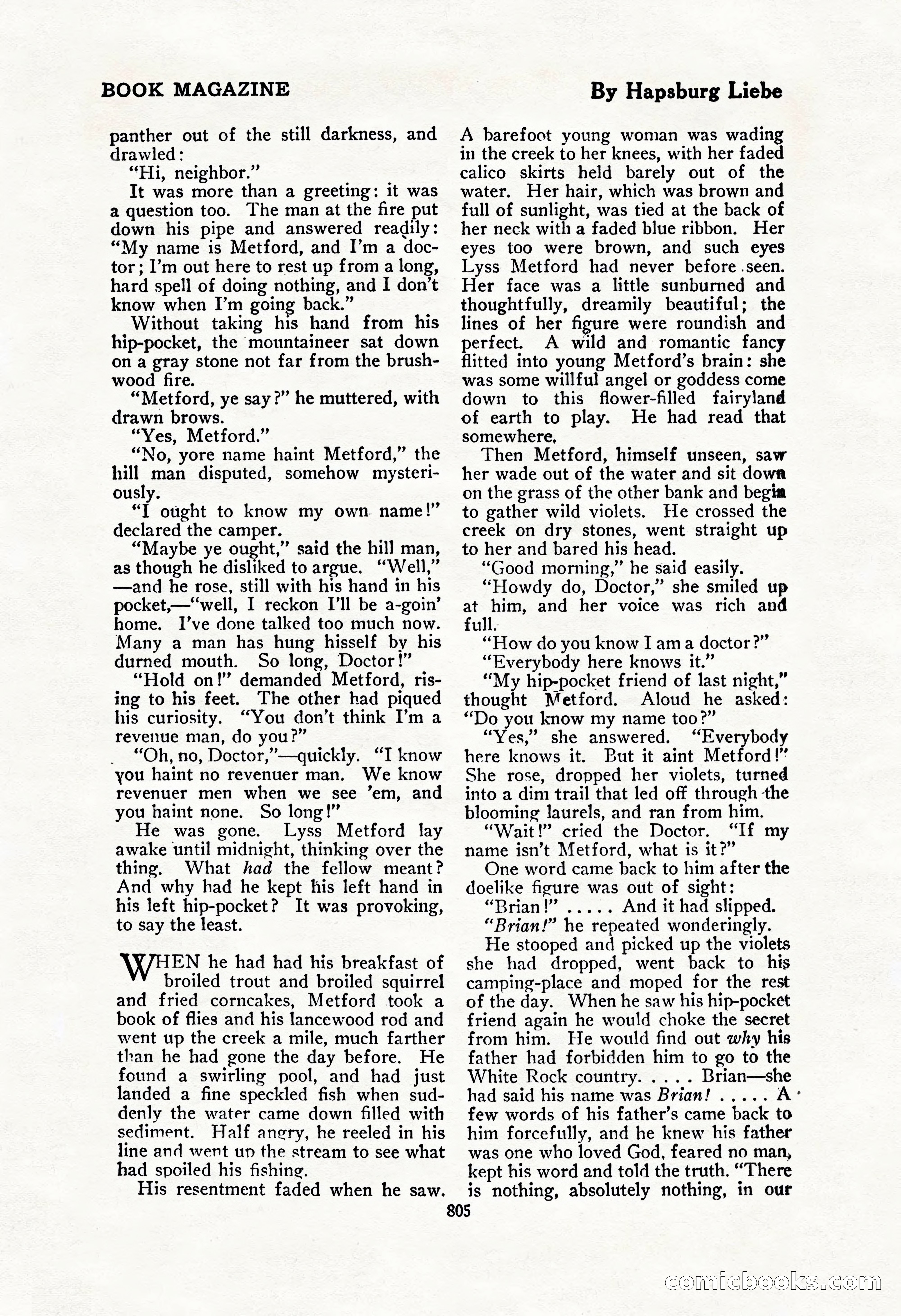 The Blue Book Magazine, February 1917 — page 91 of 264