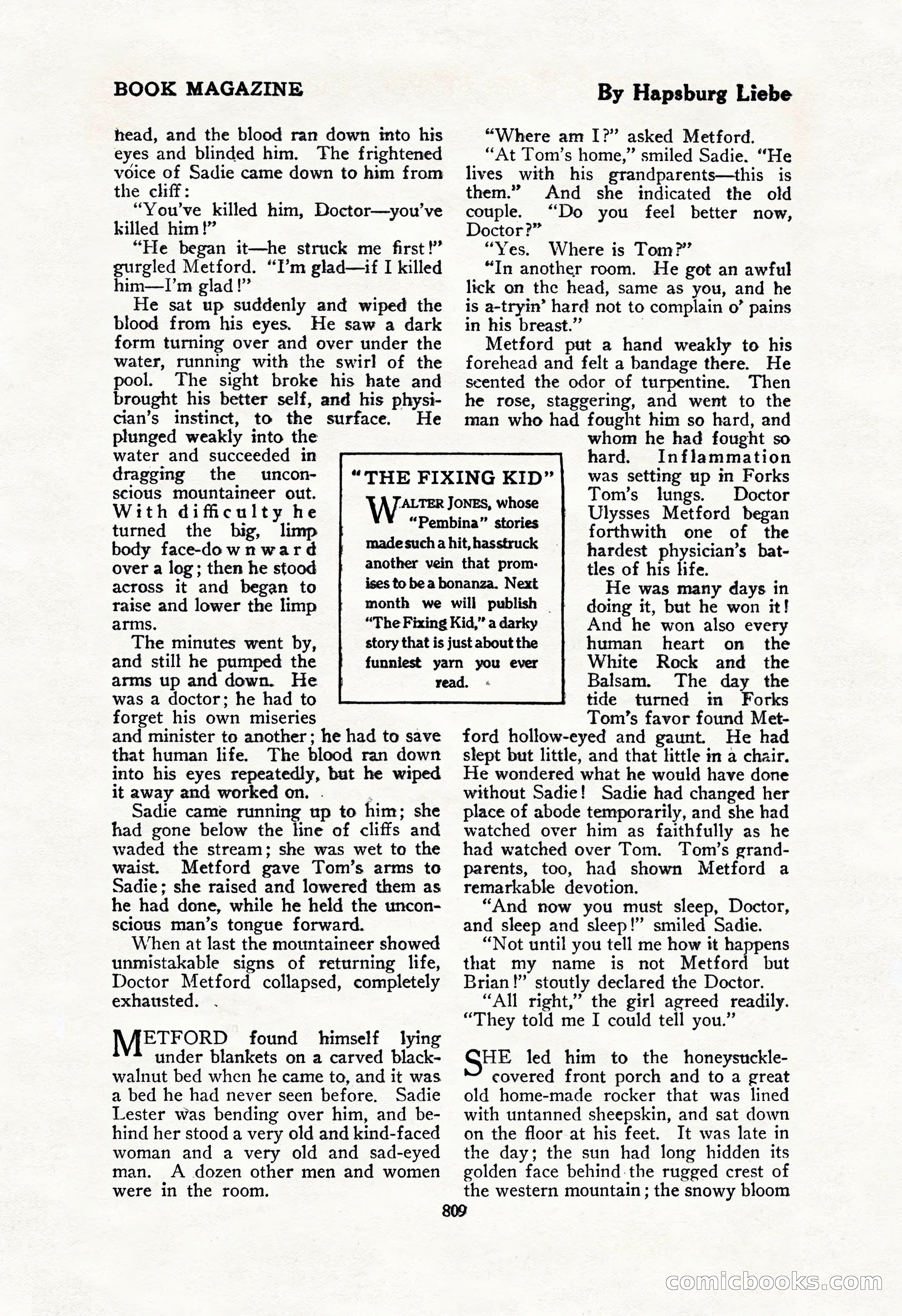 The Blue Book Magazine, February 1917 — page 95 of 264