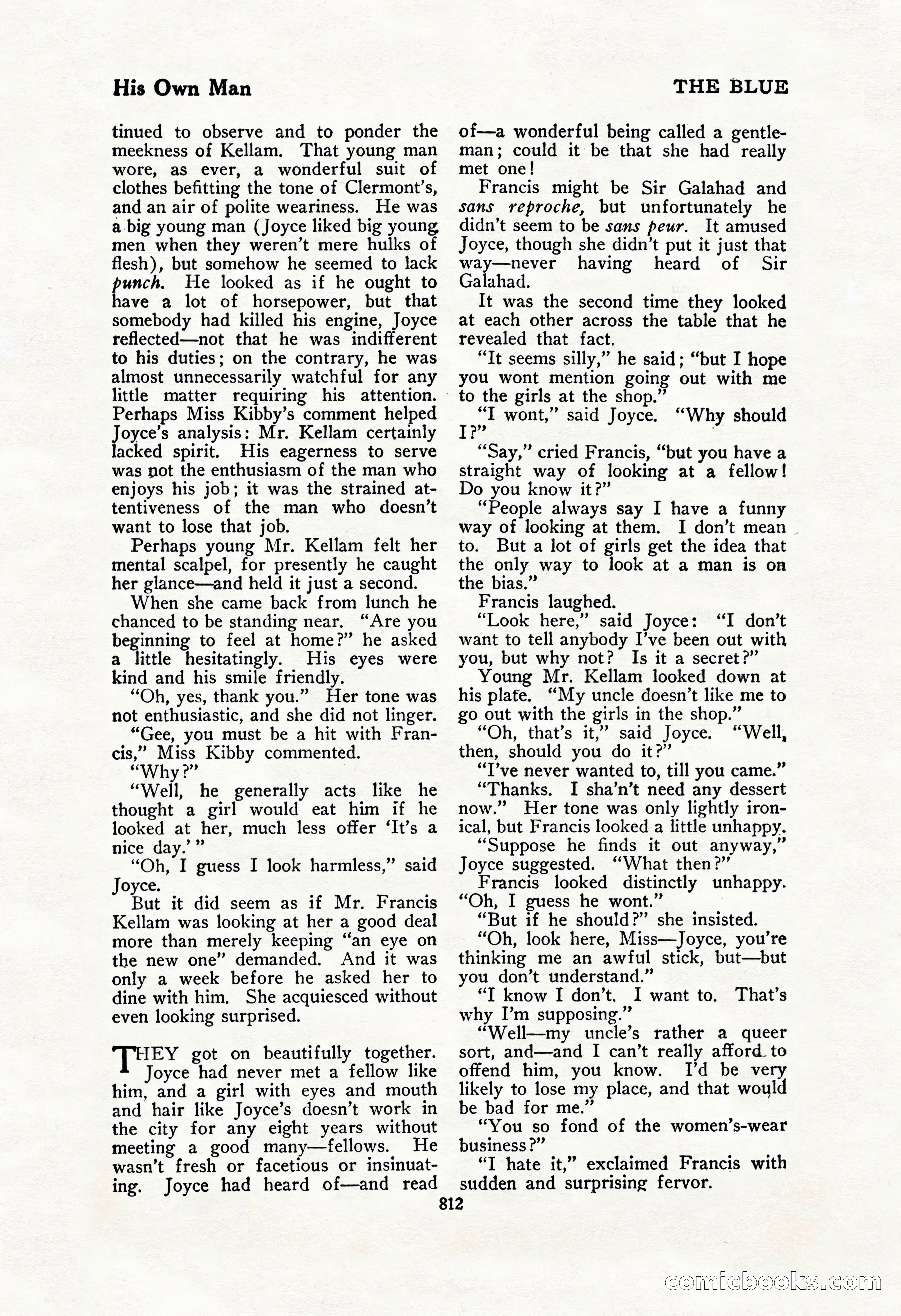 The Blue Book Magazine, February 1917 — page 98 of 264