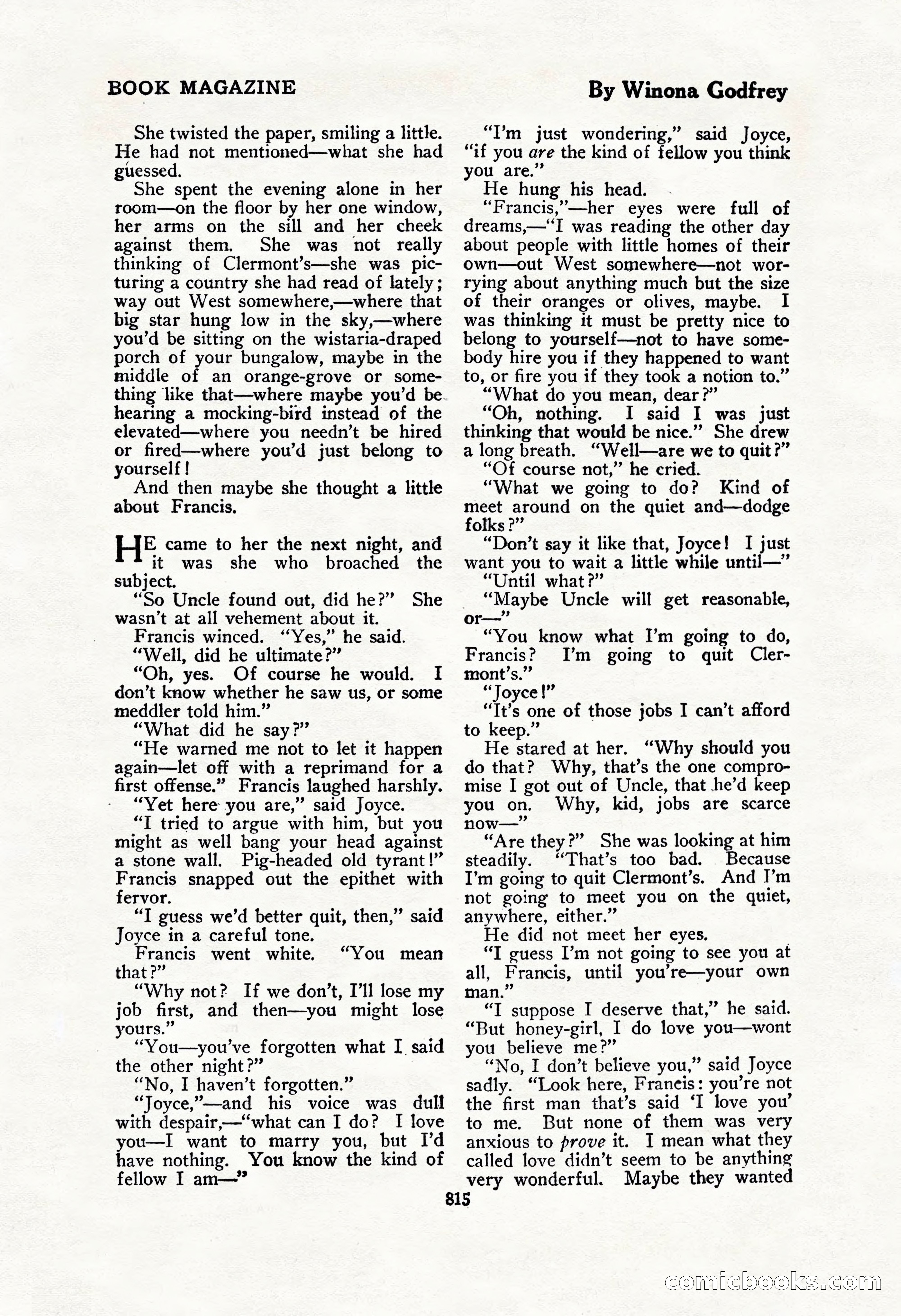 The Blue Book Magazine, February 1917 — page 101 of 264