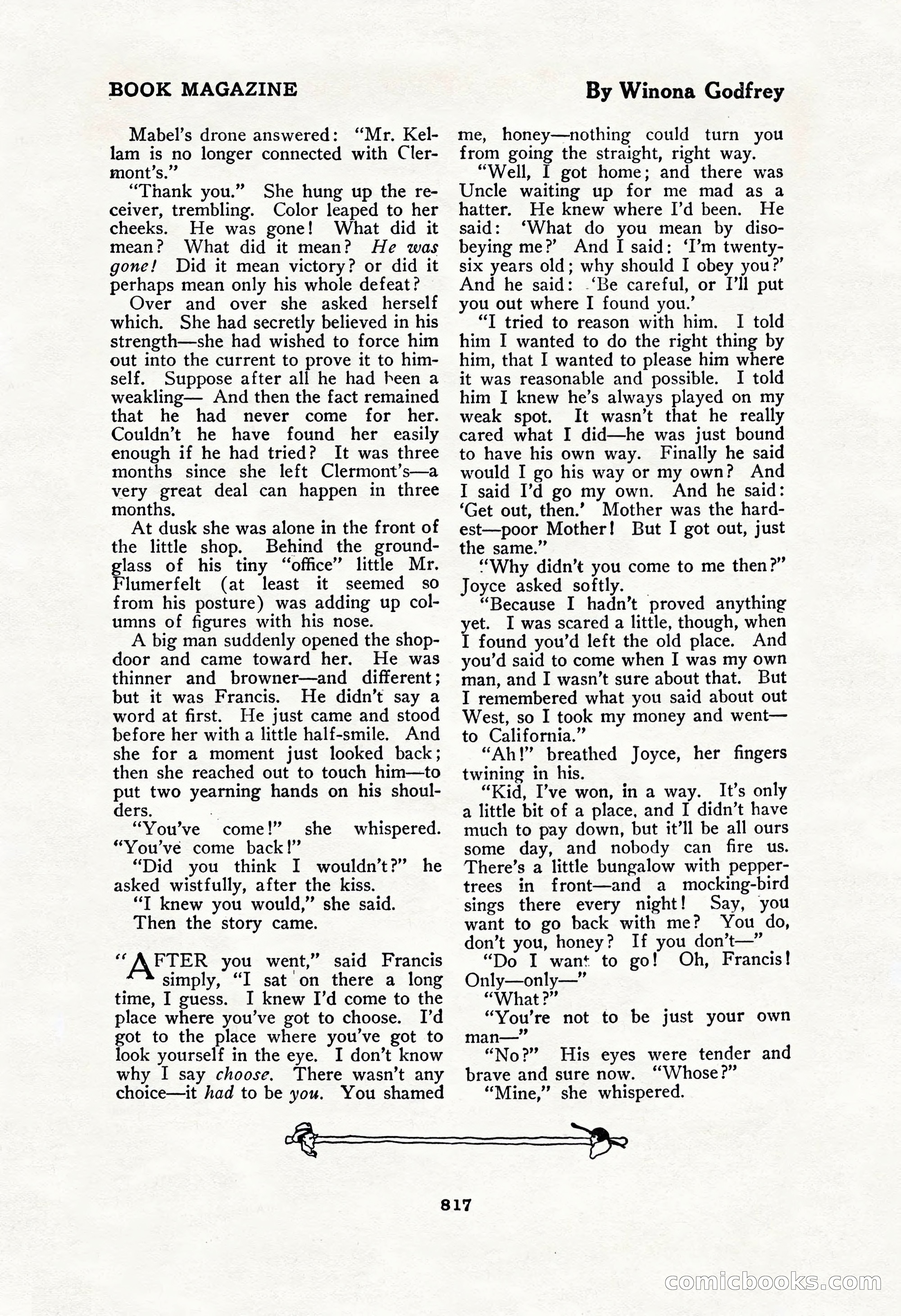 The Blue Book Magazine, February 1917 — page 103 of 264