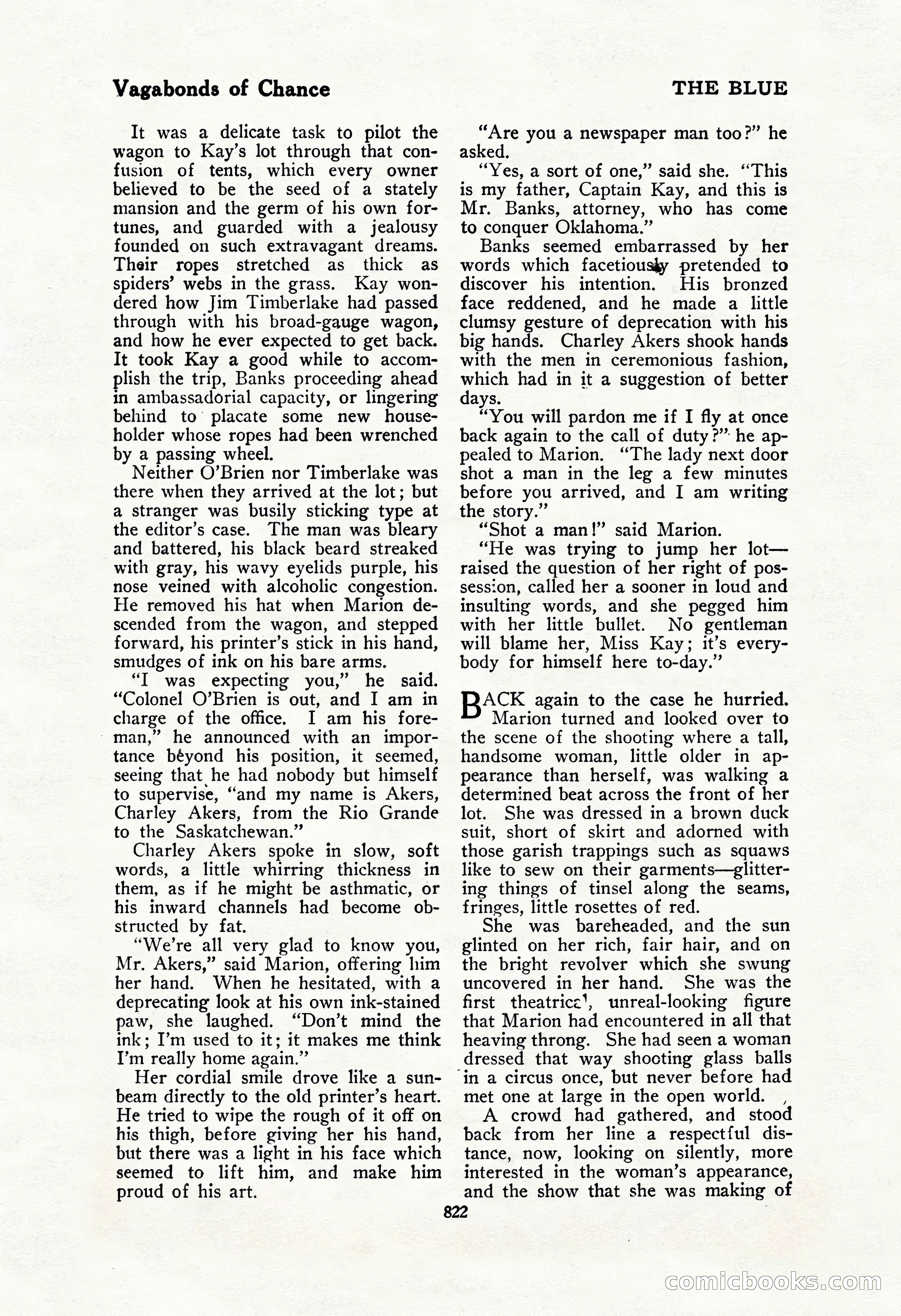 The Blue Book Magazine, February 1917 — page 108 of 264