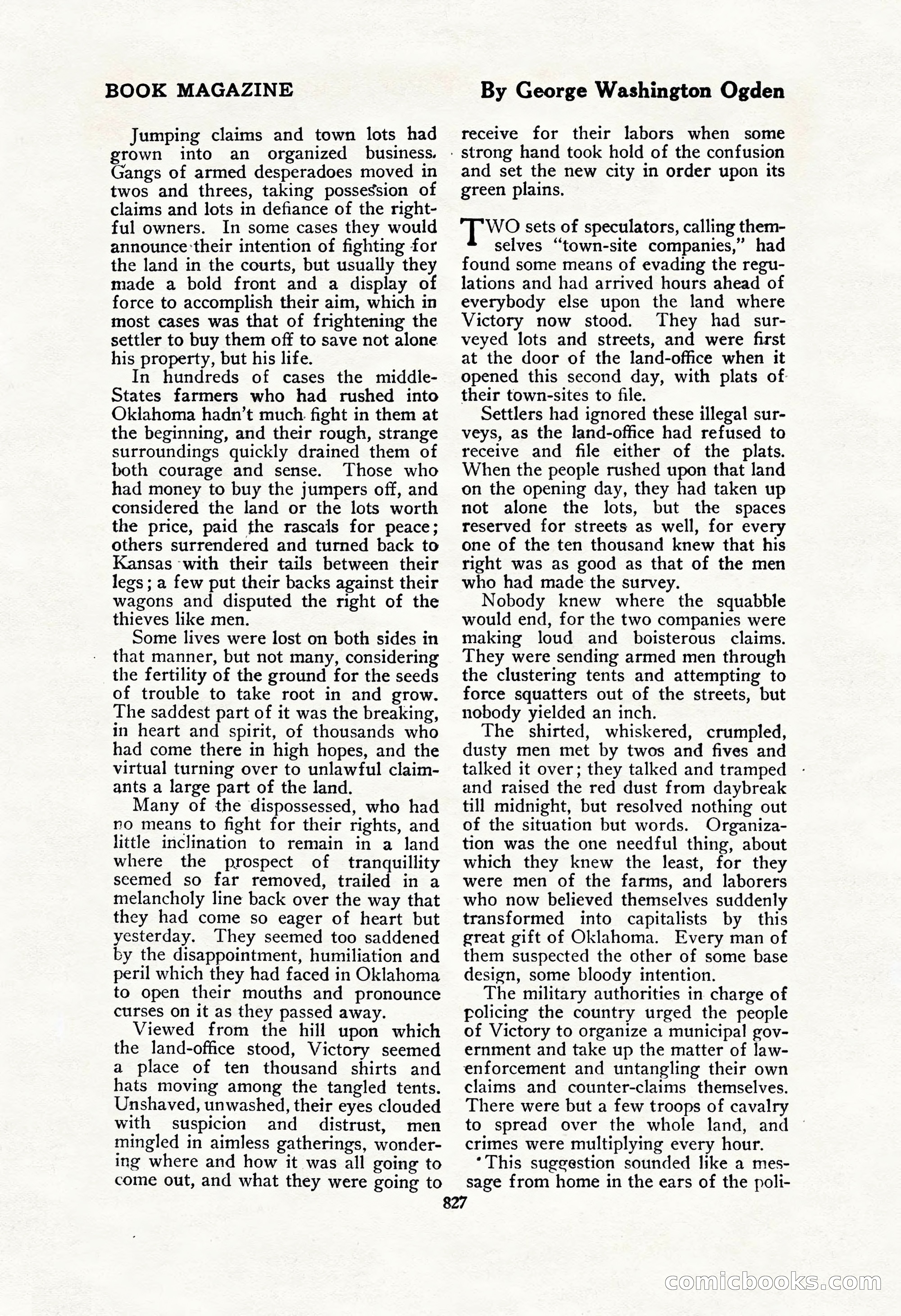 The Blue Book Magazine, February 1917 — page 113 of 264