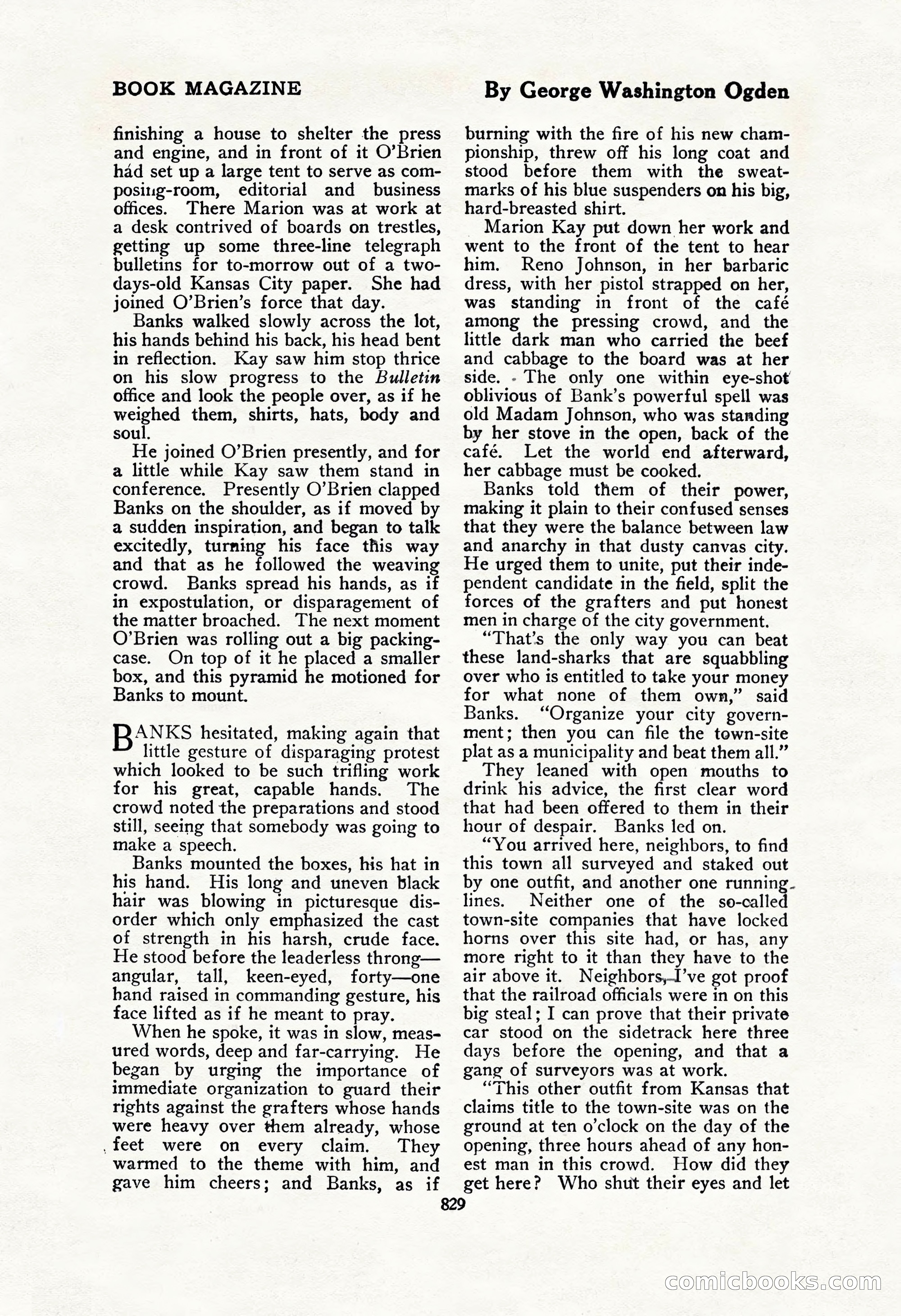 The Blue Book Magazine, February 1917 — page 115 of 264