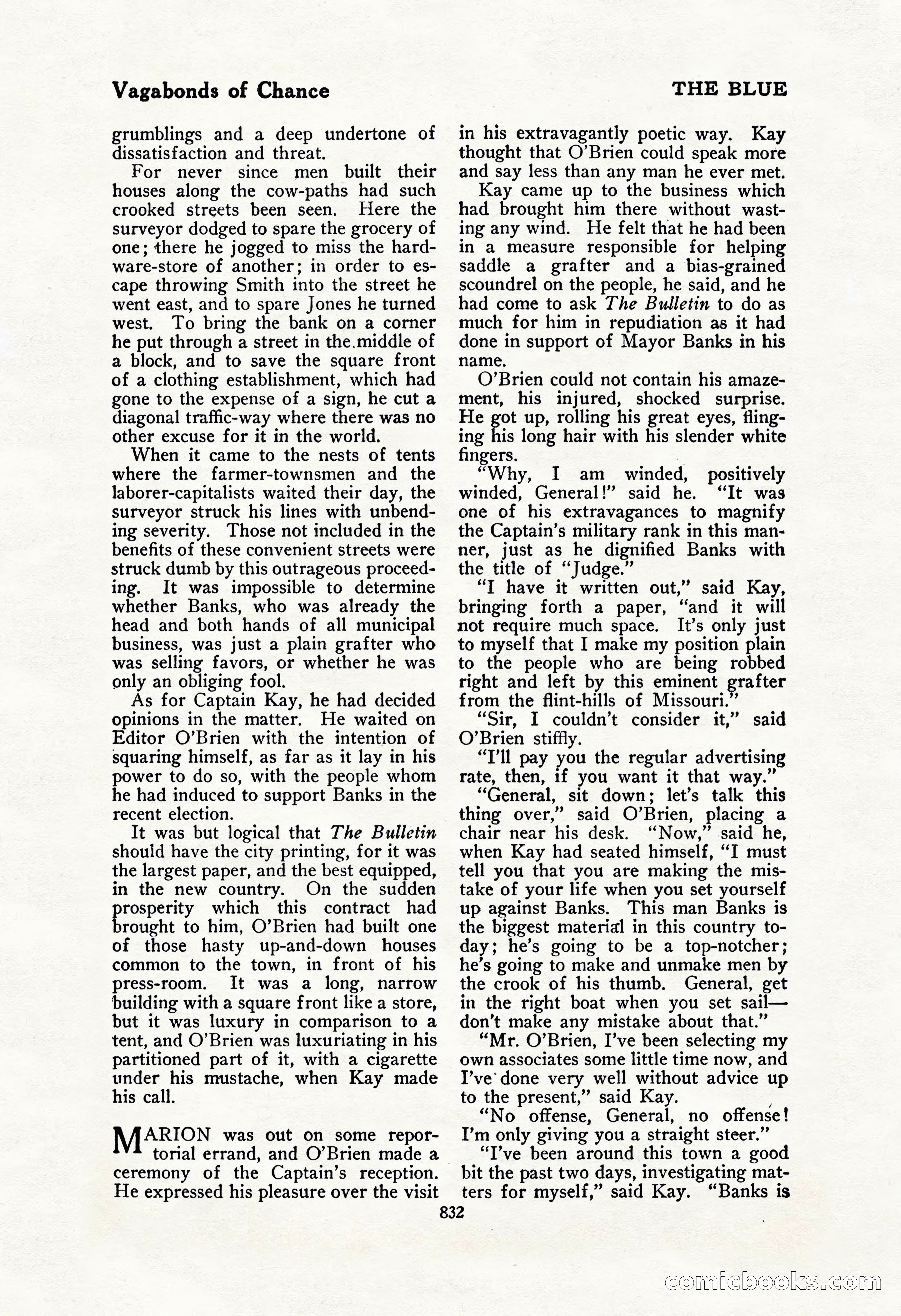 The Blue Book Magazine, February 1917 — page 118 of 264