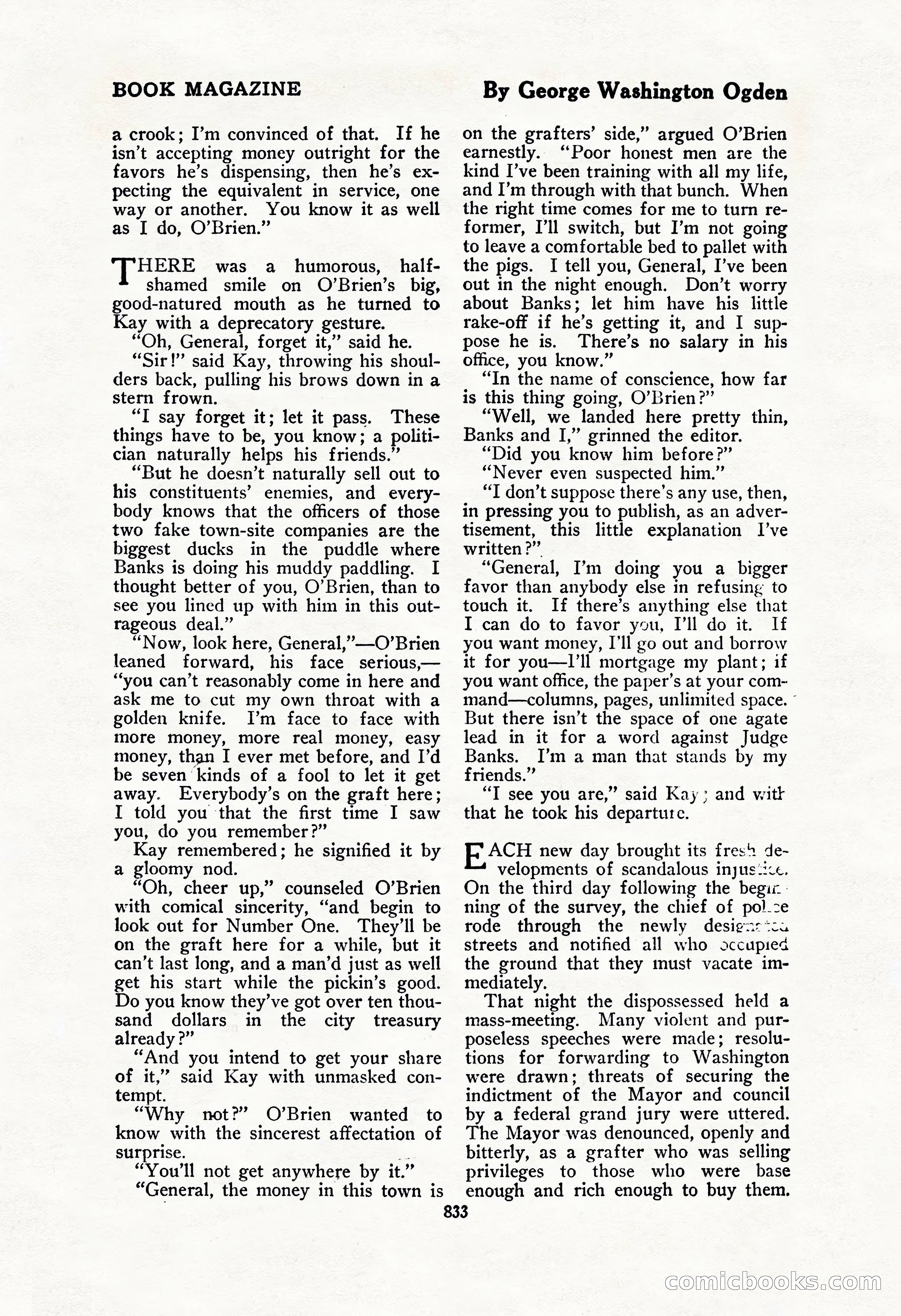 The Blue Book Magazine, February 1917 — page 119 of 264