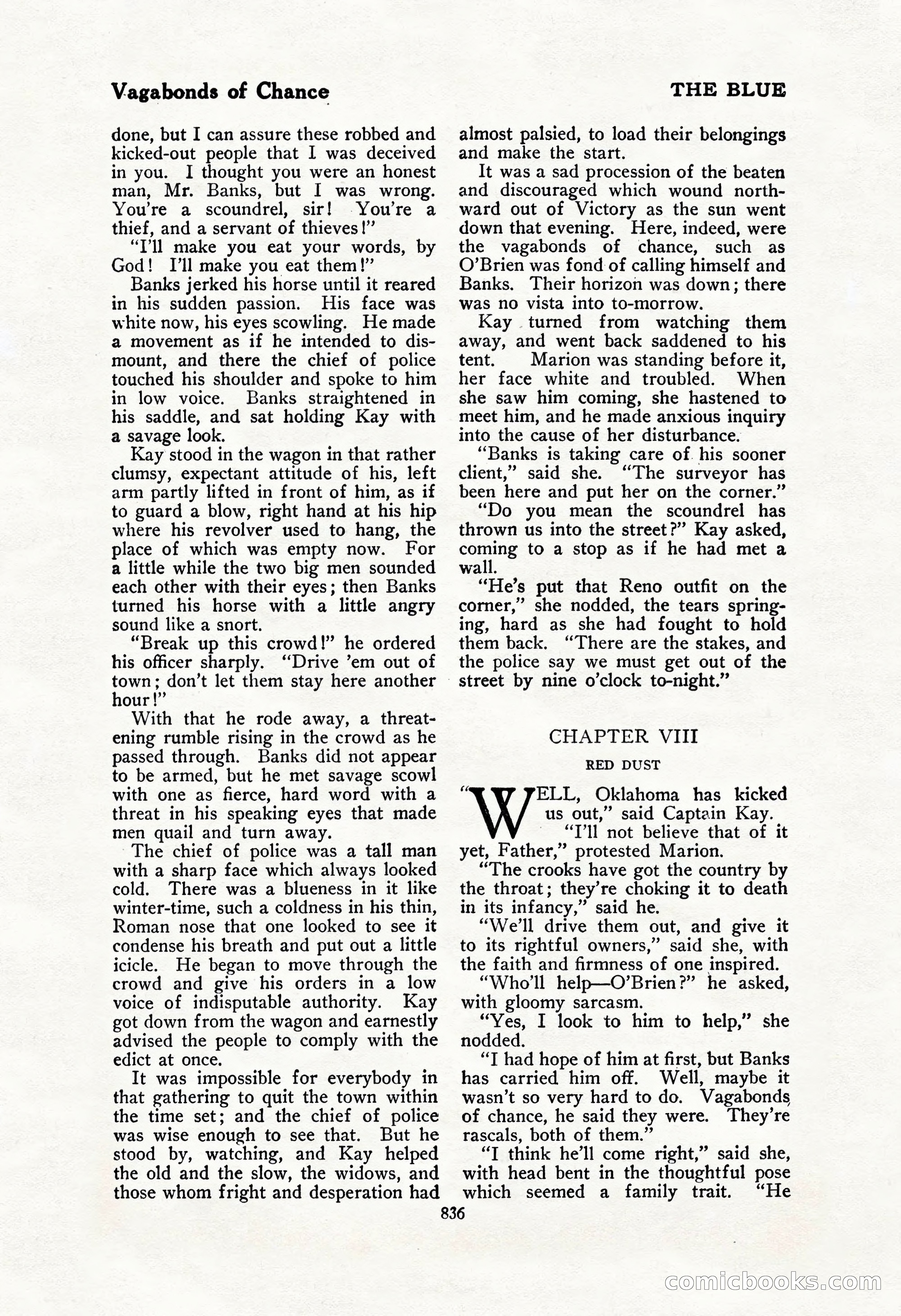 The Blue Book Magazine, February 1917 — page 122 of 264