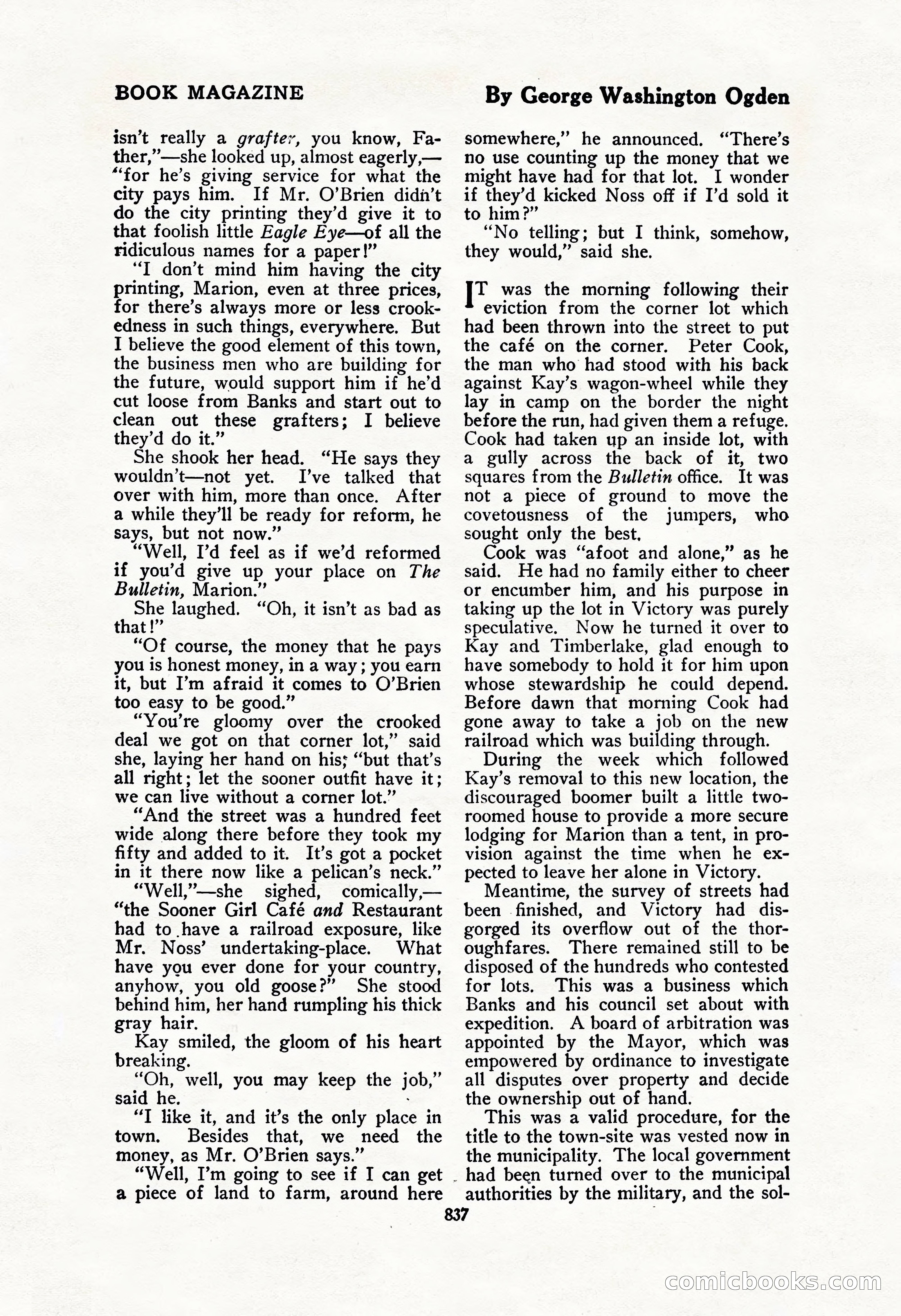 The Blue Book Magazine, February 1917 — page 123 of 264