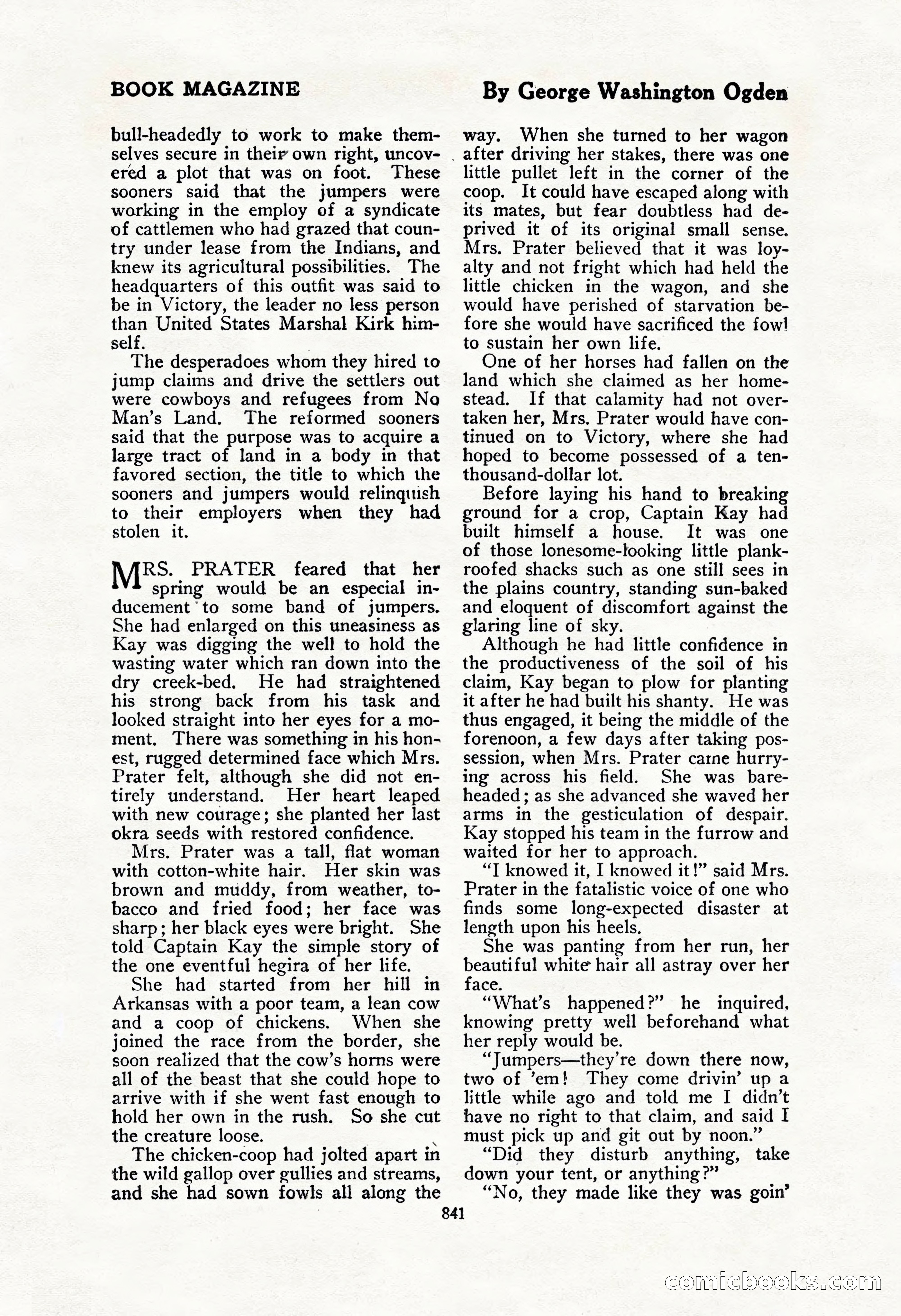 The Blue Book Magazine, February 1917 — page 127 of 264
