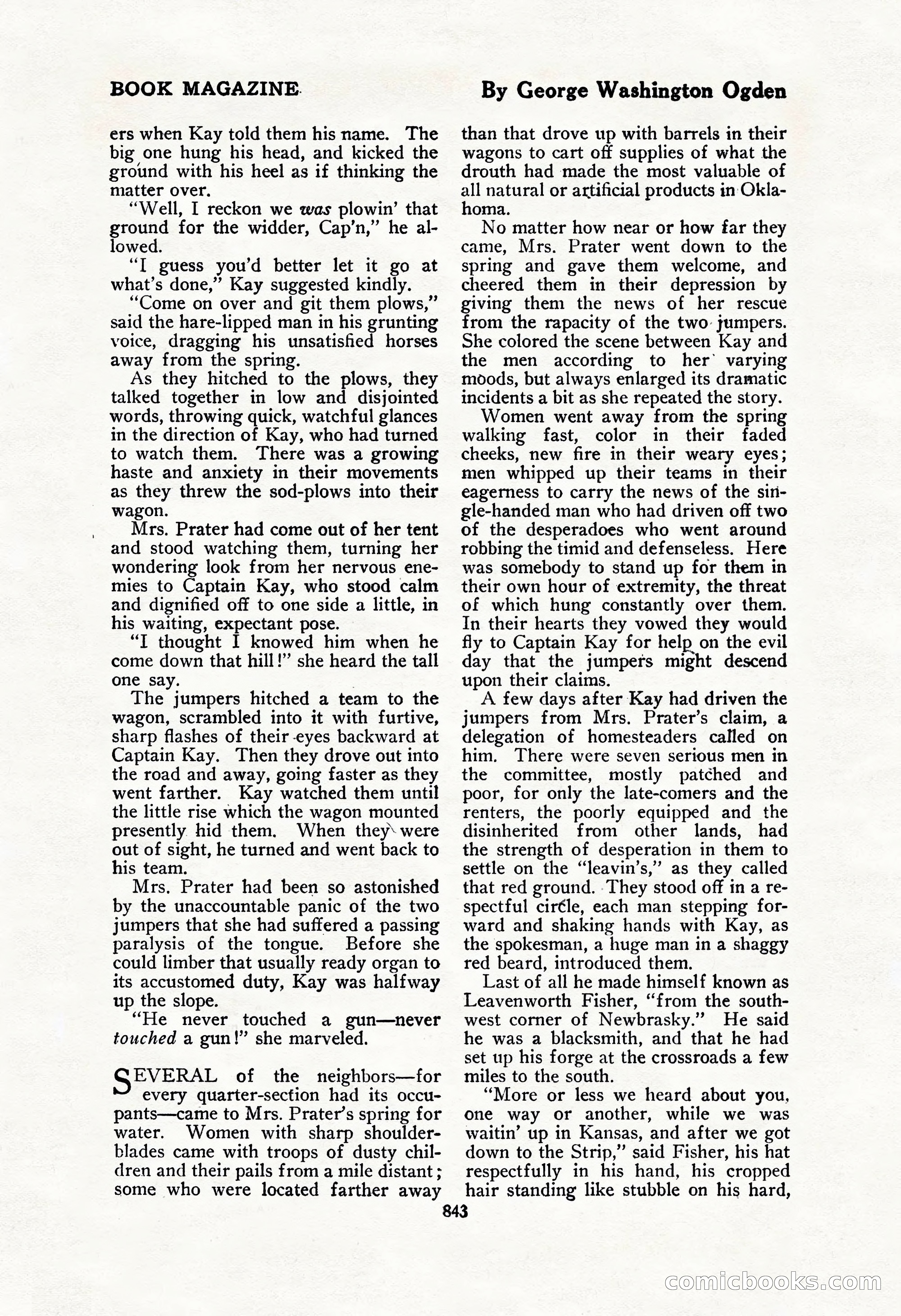 The Blue Book Magazine, February 1917 — page 129 of 264