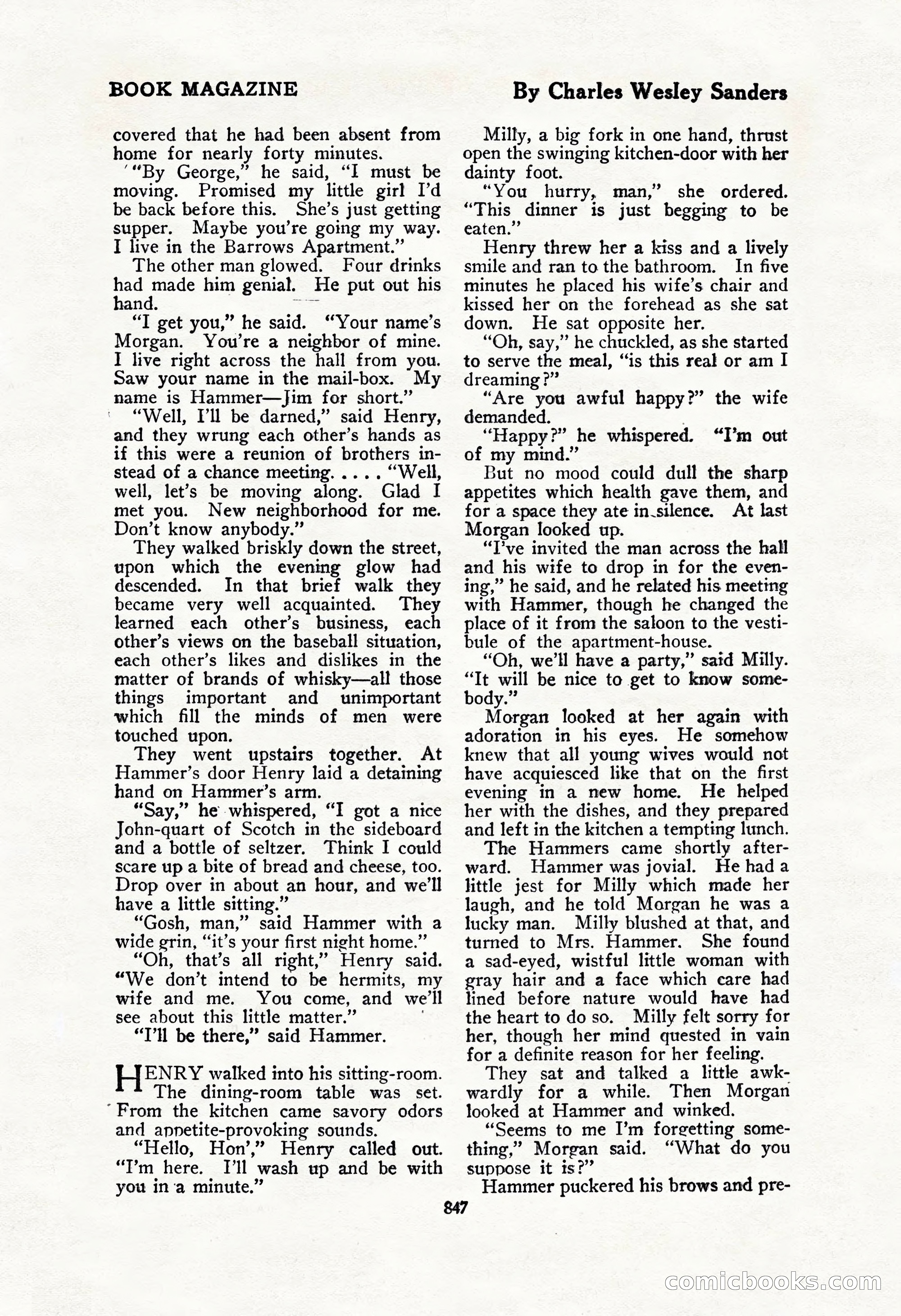 The Blue Book Magazine, February 1917 — page 133 of 264