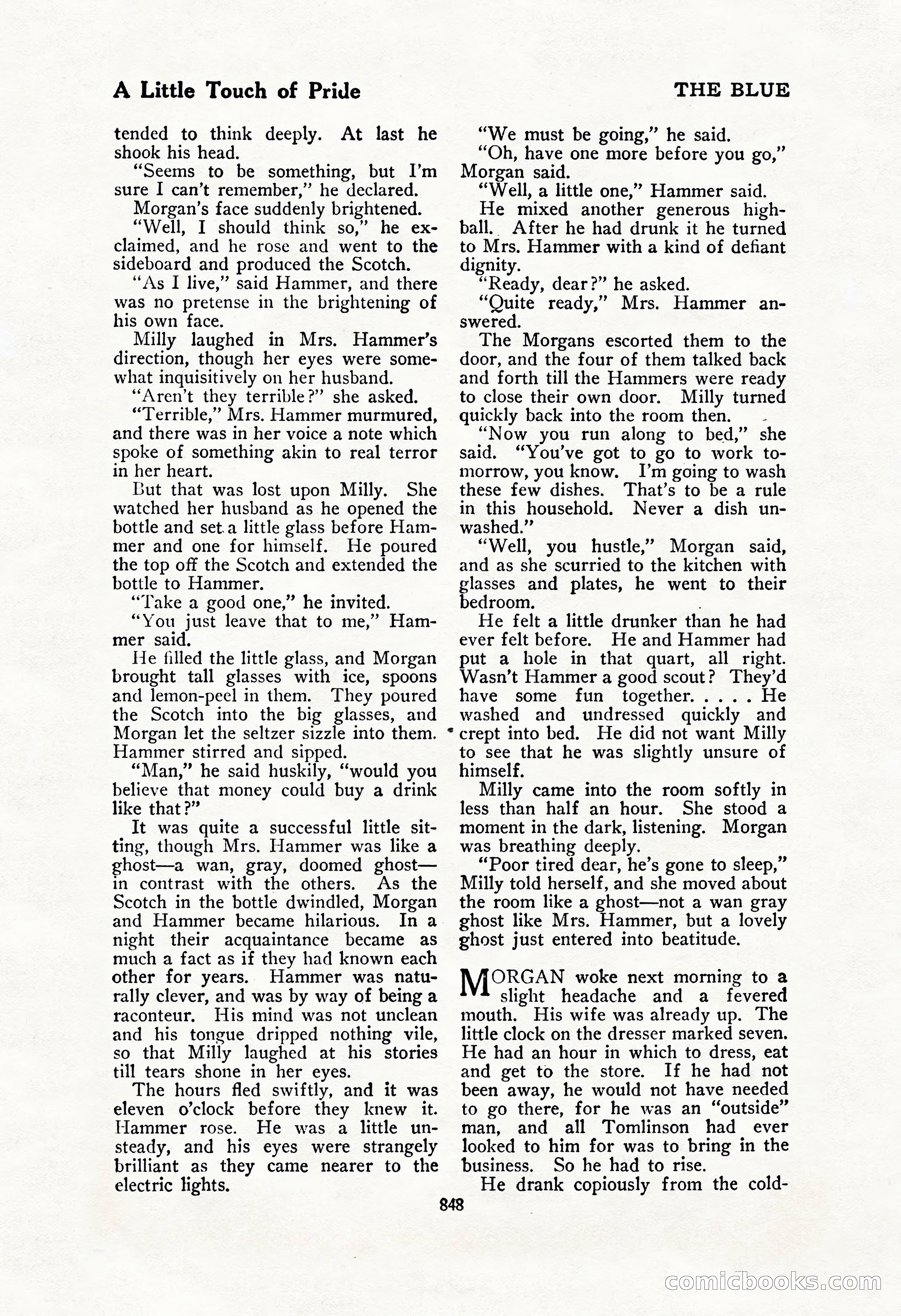 The Blue Book Magazine, February 1917 — page 134 of 264