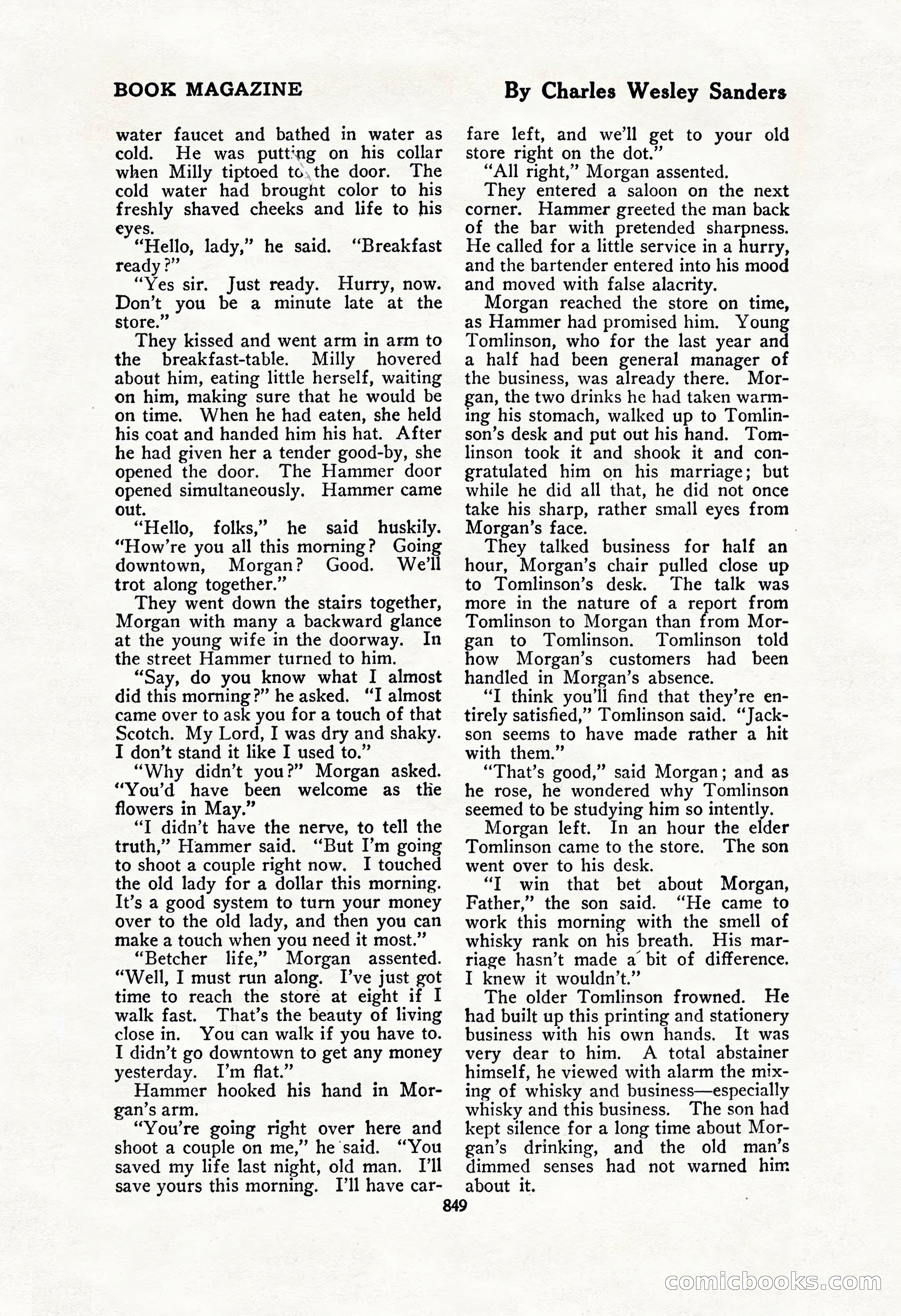 The Blue Book Magazine, February 1917 — page 135 of 264