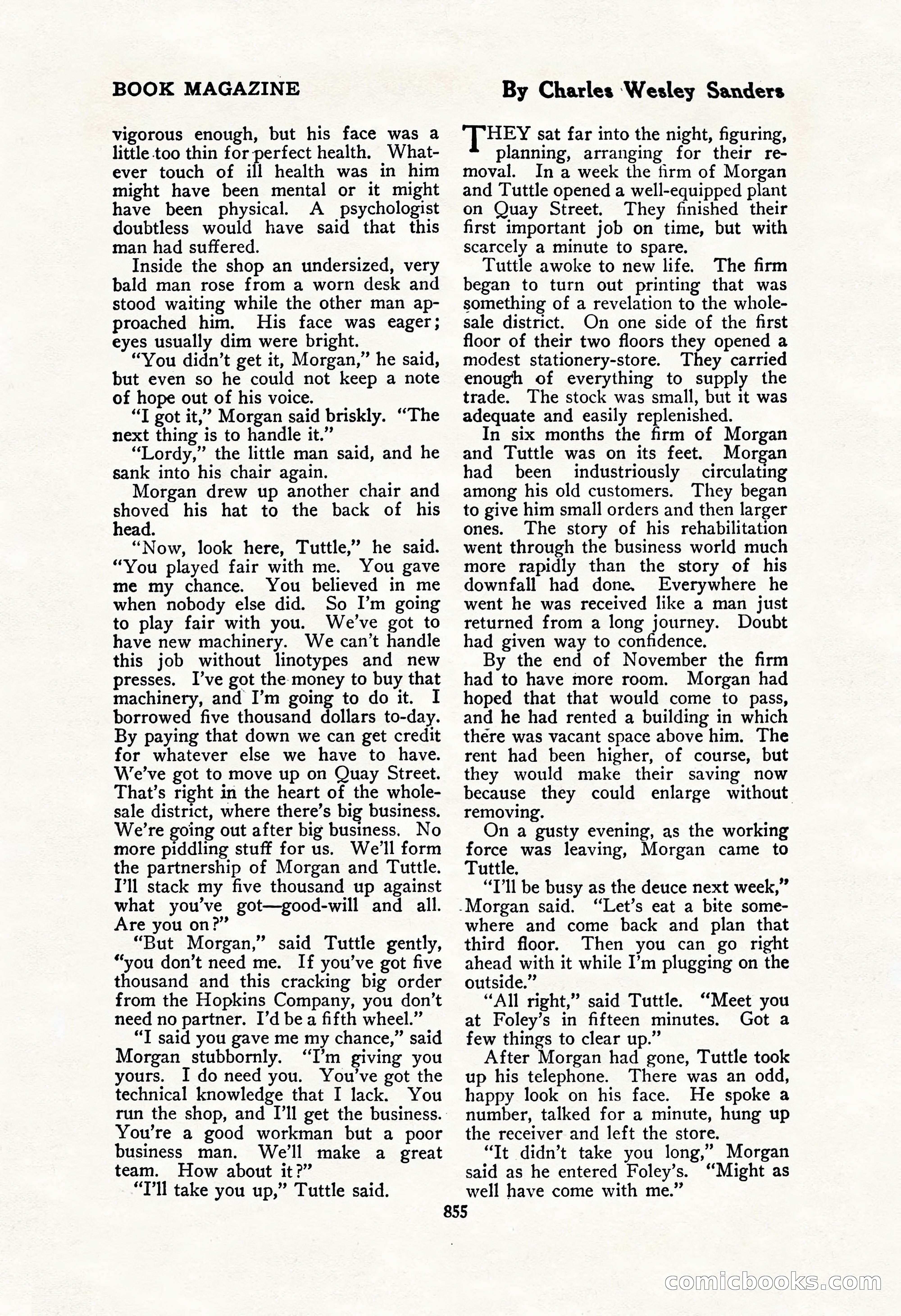 The Blue Book Magazine, February 1917 — page 141 of 264