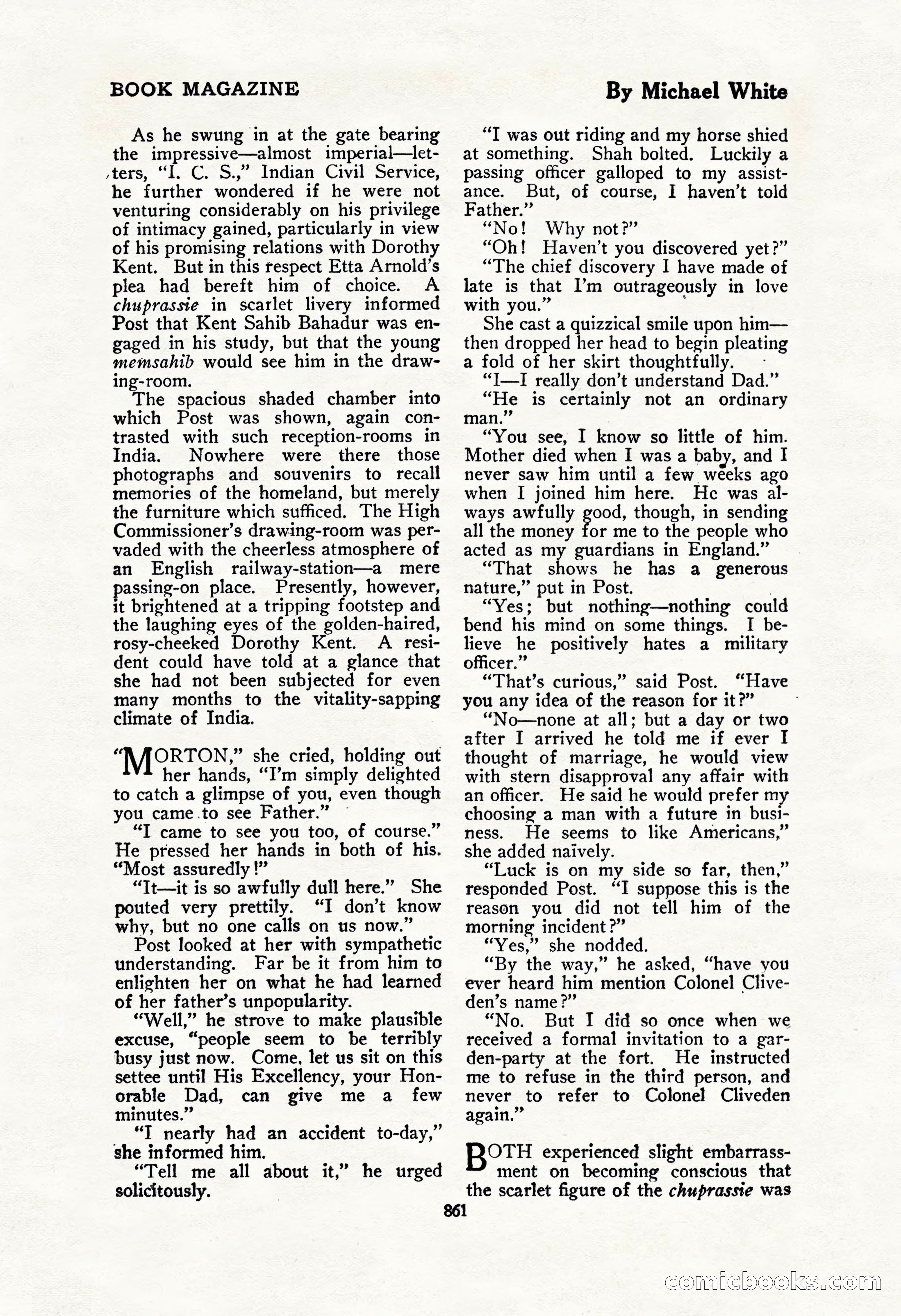 The Blue Book Magazine, February 1917 — page 147 of 264