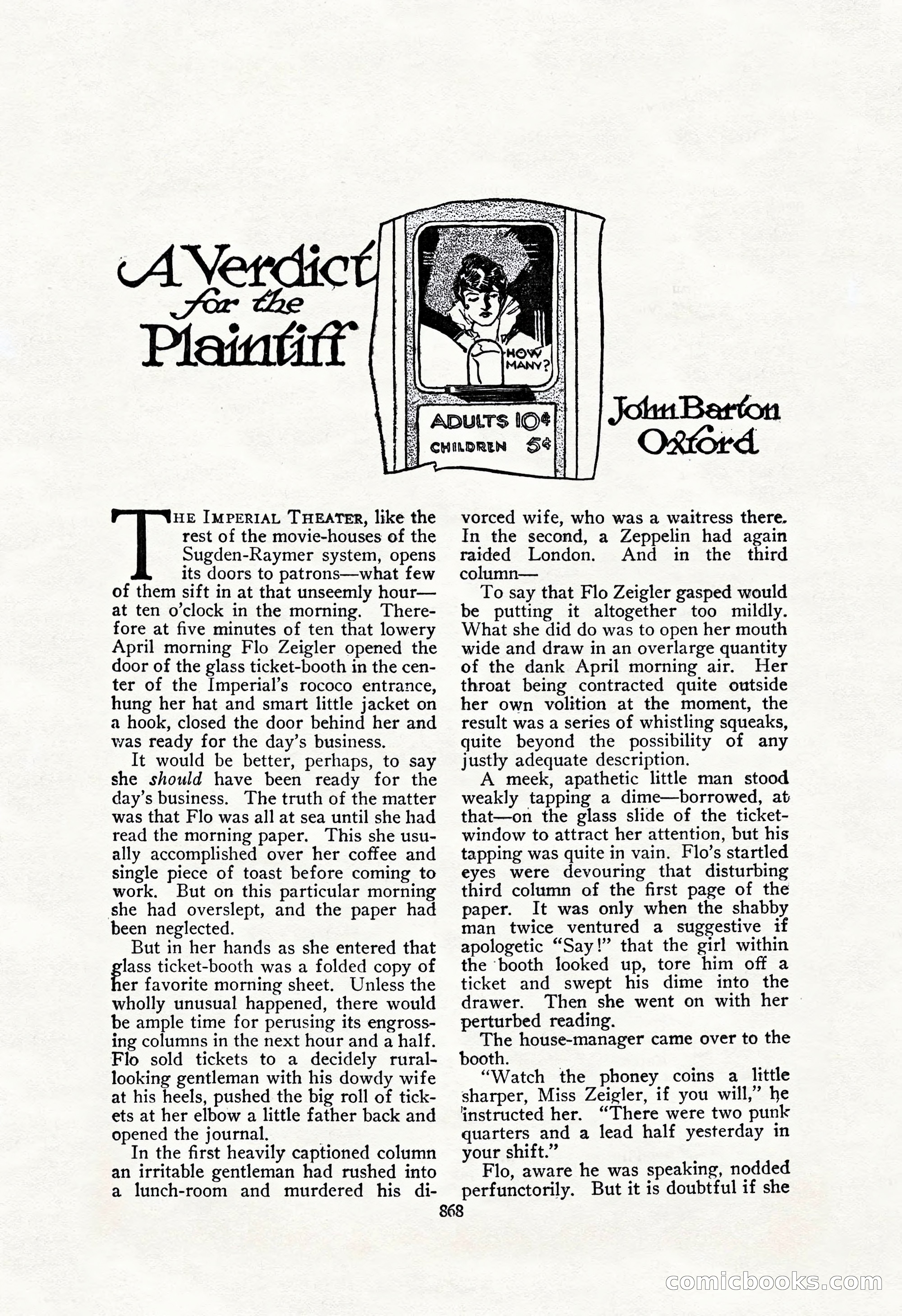 The Blue Book Magazine, February 1917 — page 154 of 264
